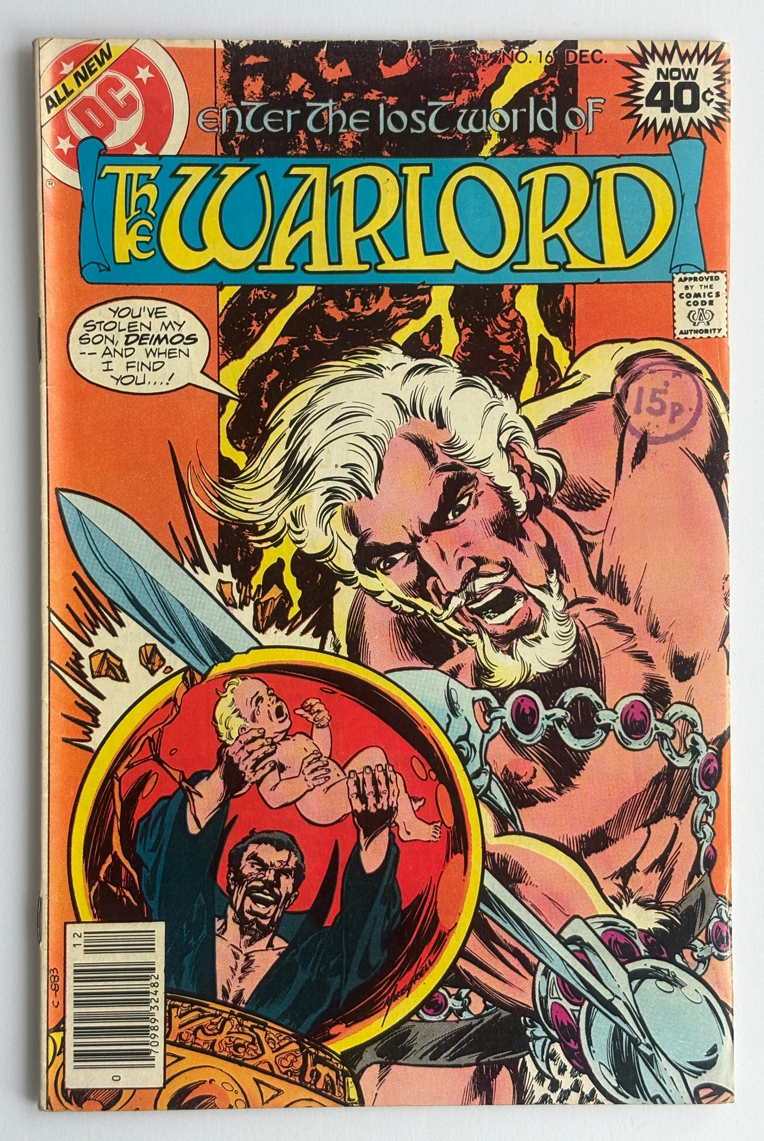 The Warlord #16 - DC Comics -  December 1978 FN+ 6.5