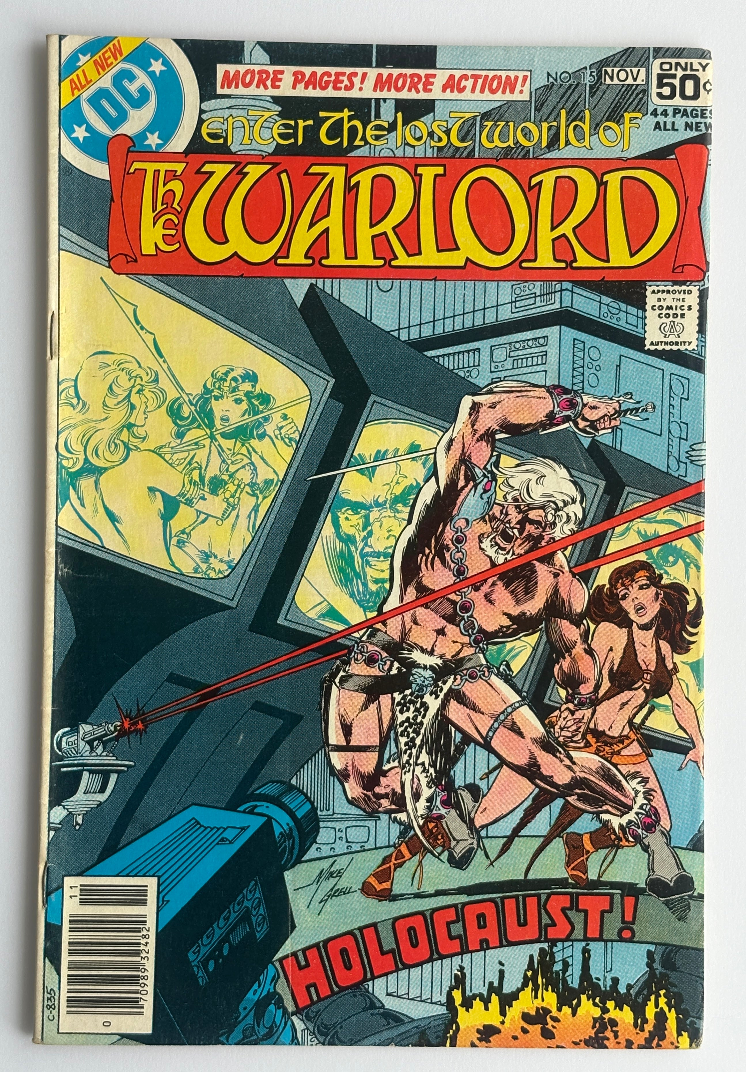 The Warlord #15 - DC Comics -  November 1978 FN+ 6.5