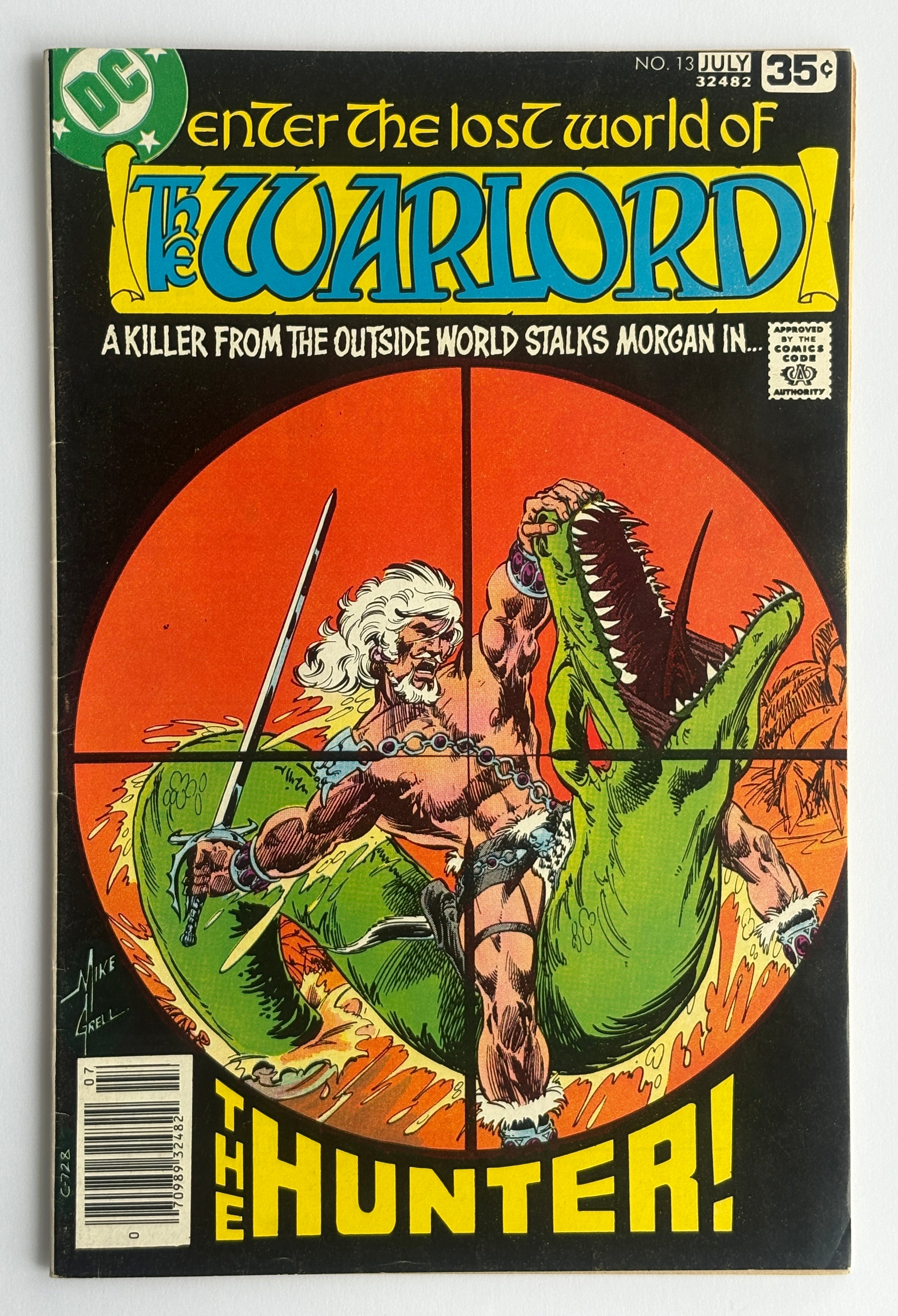 The Warlord #13 - DC Comics -  July 1978 FN+ 6.5