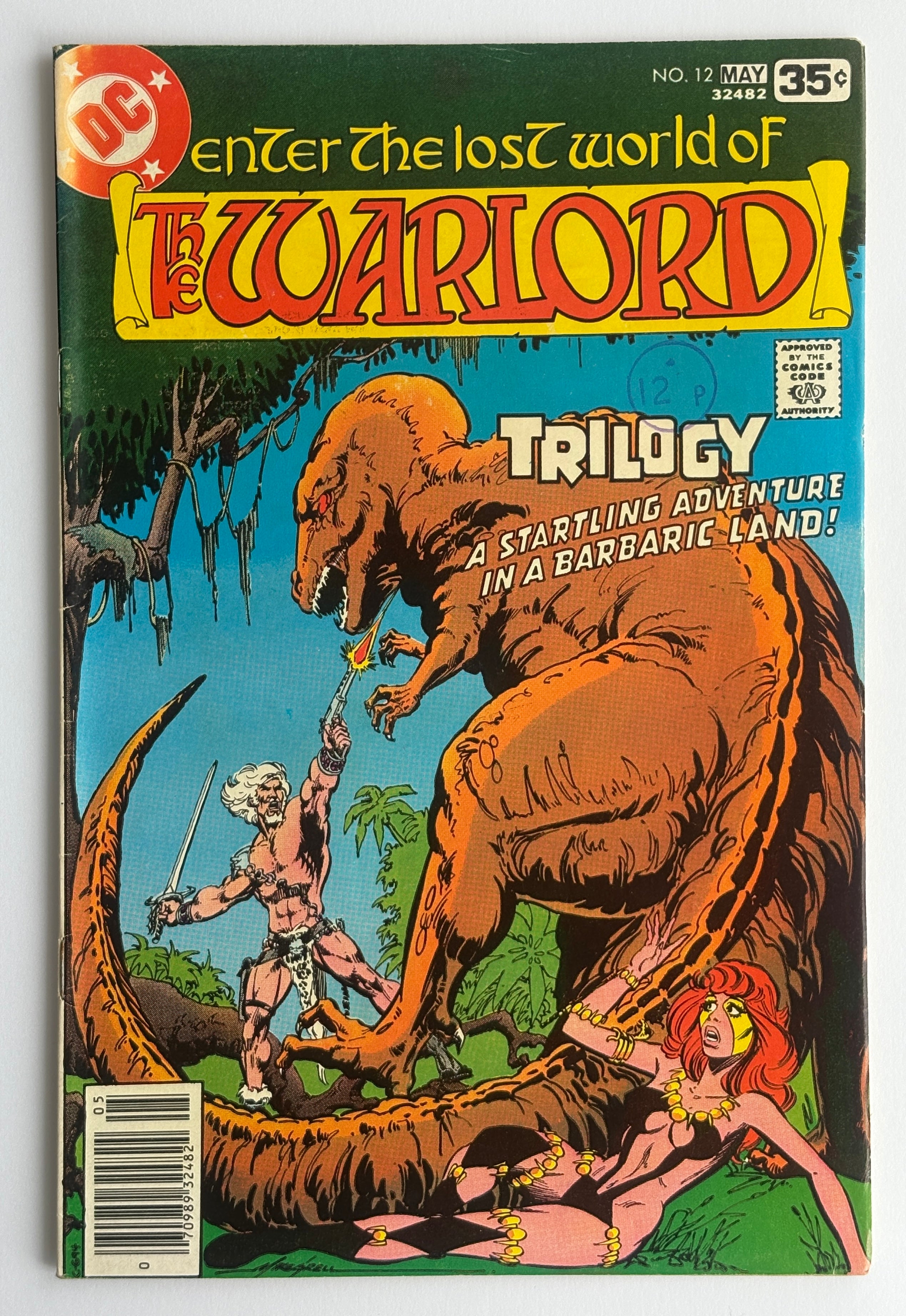 The Warlord #12 - DC Comics -  May 1978 F/VF 7.0