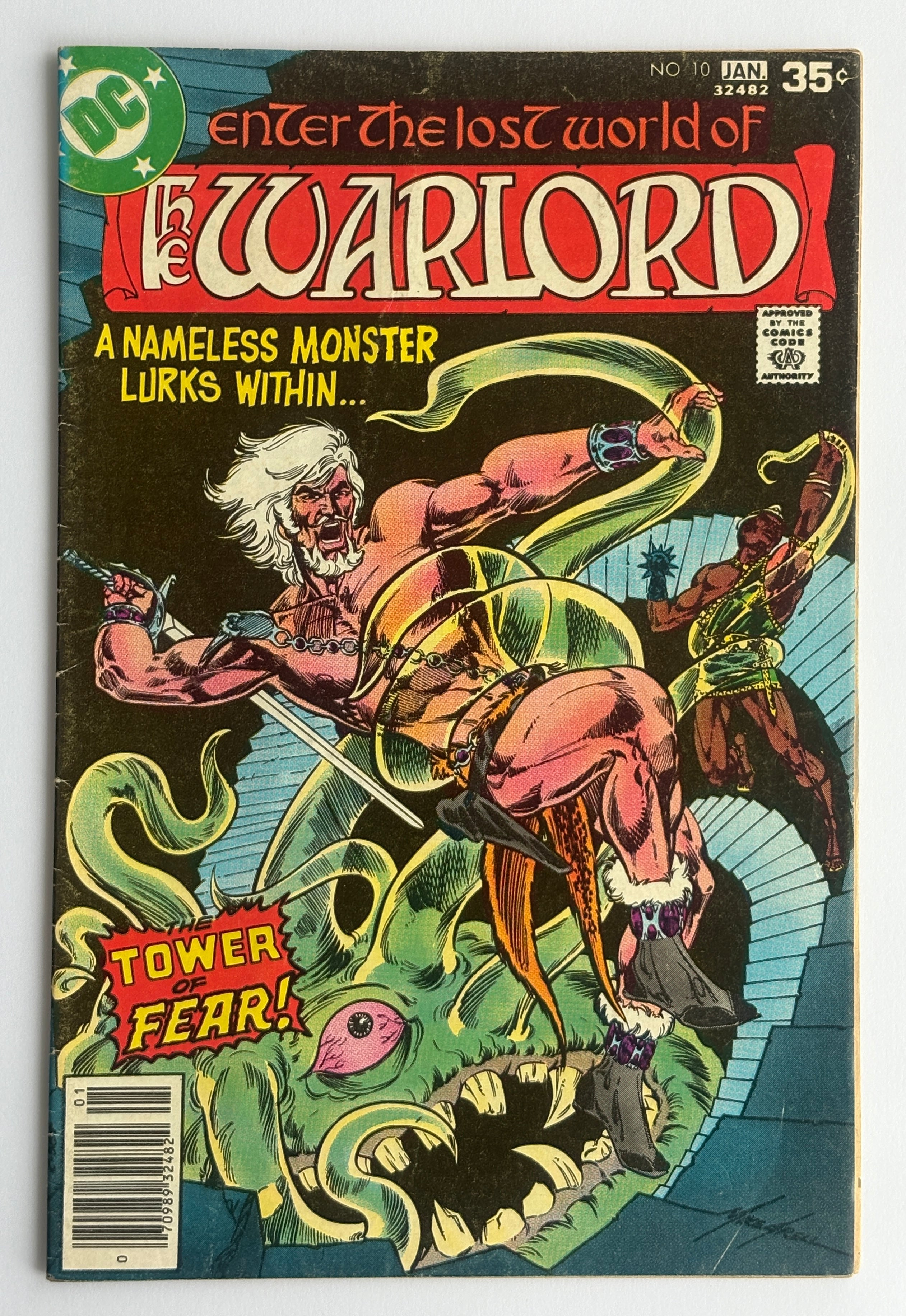 The Warlord #10 - DC Comics -  January 1978 FN 6.0
