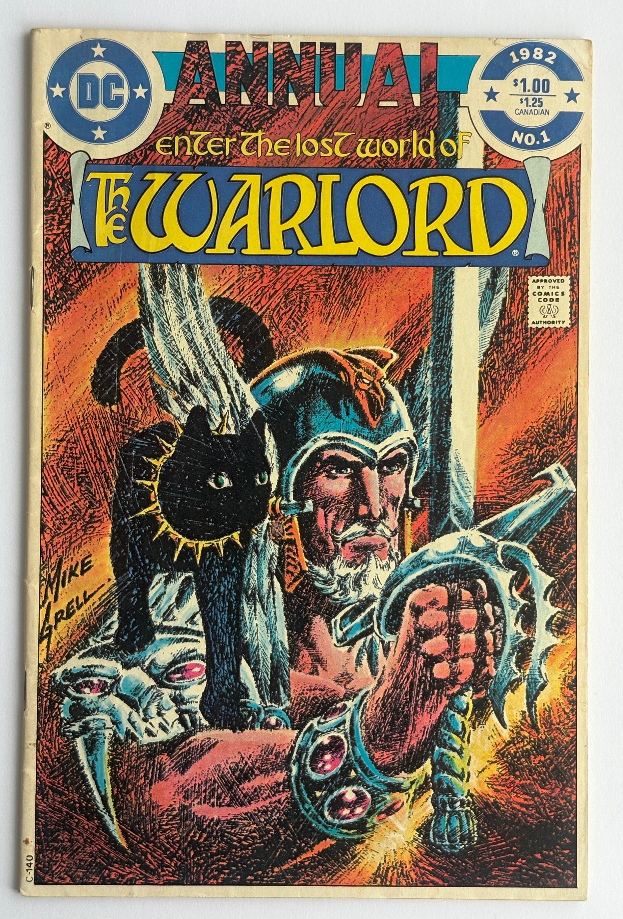 The Warlord Annual #1 - DC Comics 1982 FN 6.0
