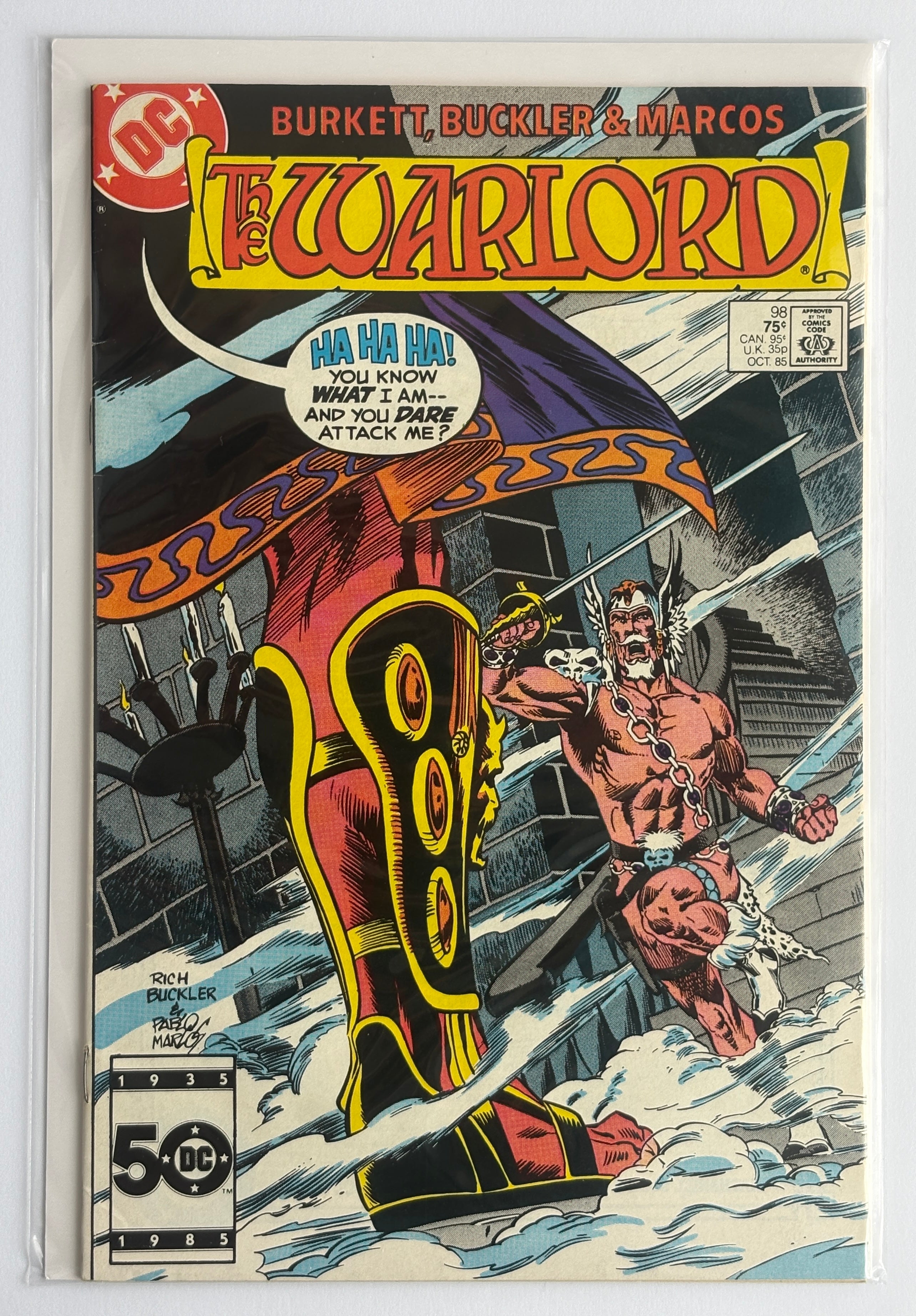 The Warlord #98 - DC Comics - October 1985 F/VF 7.0