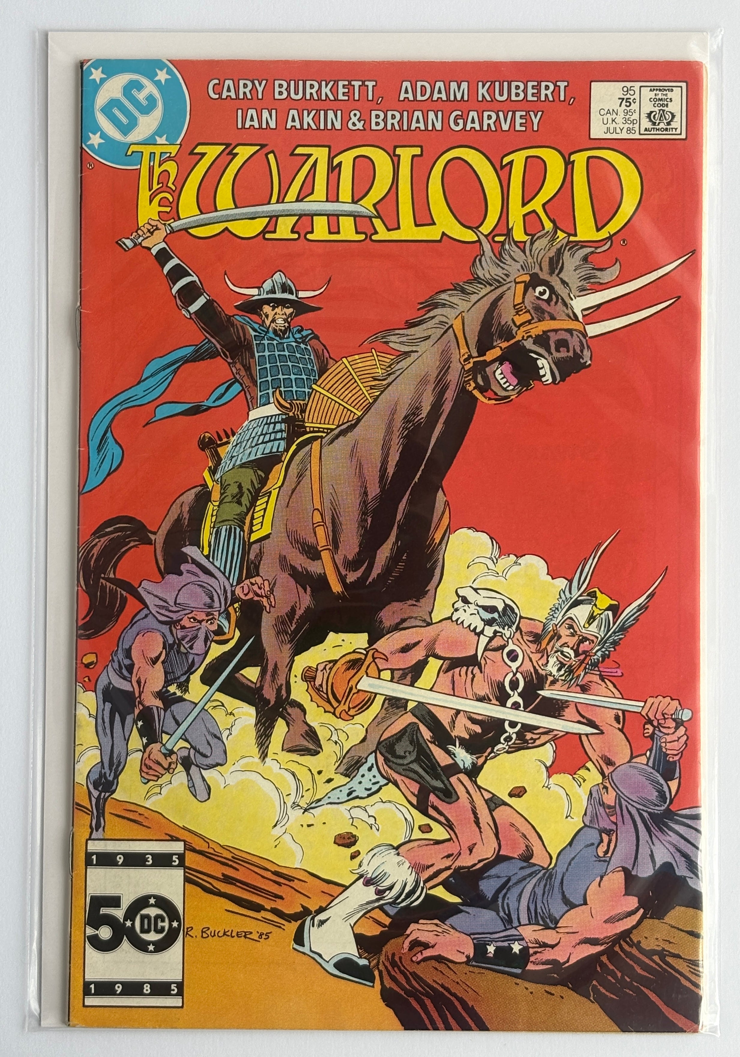 The Warlord #95 - DC Comics - July 1985 F/VF 7.0