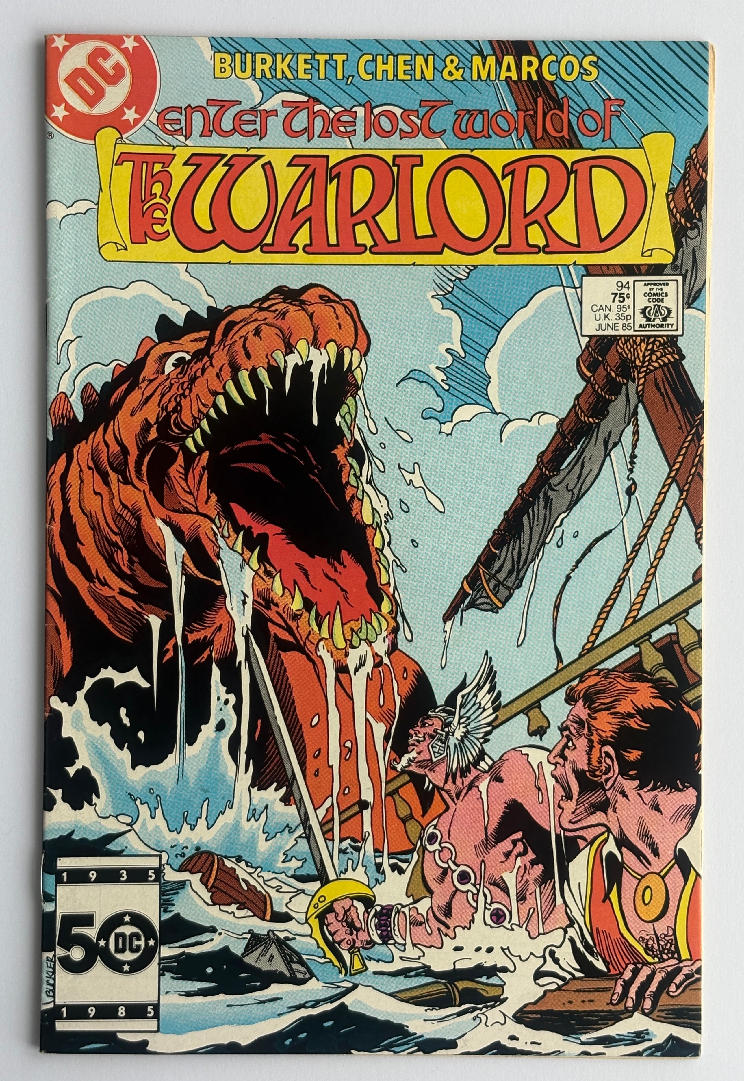 The Warlord #94 - DC Comics - June 1985 FN+ 6.5