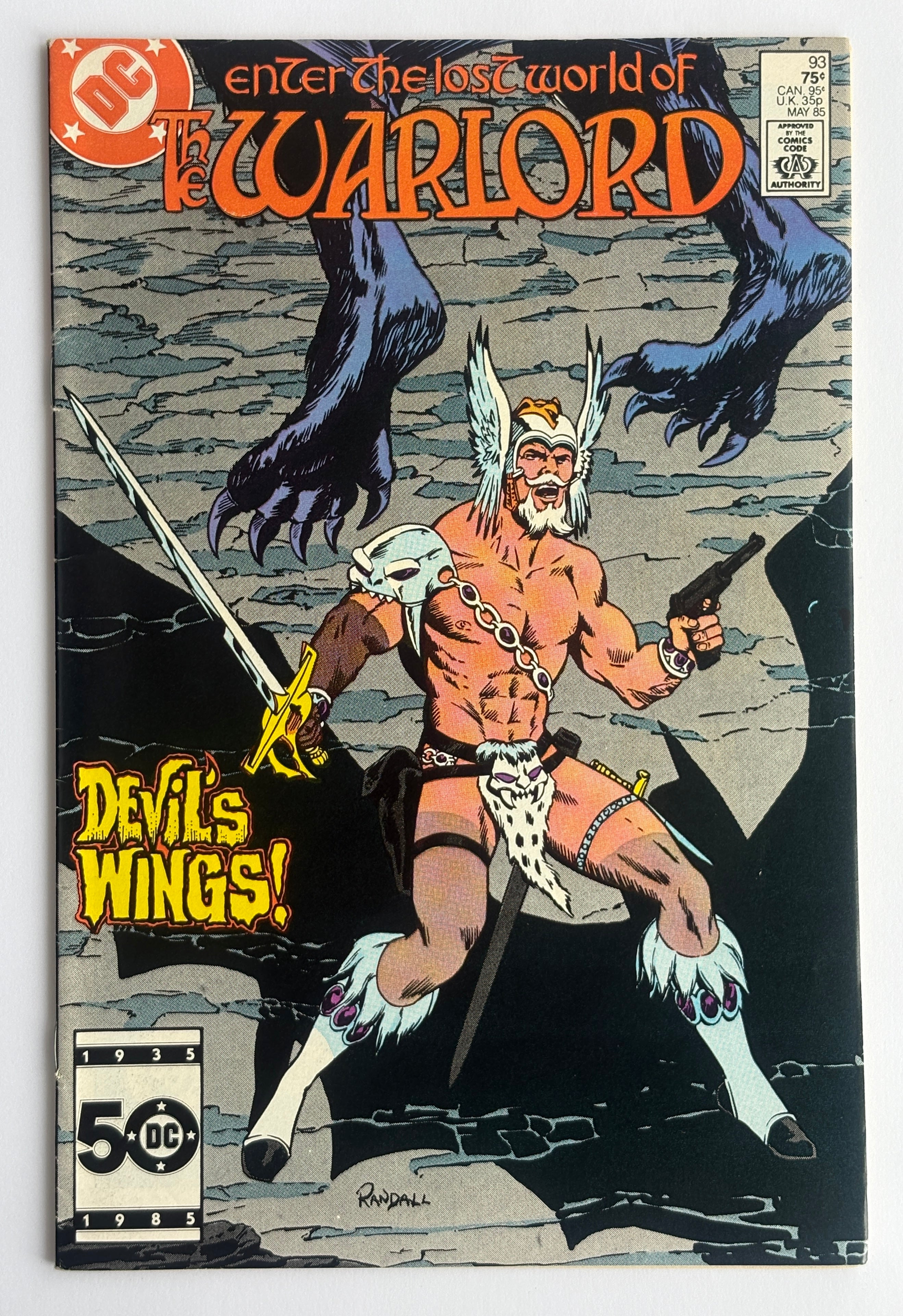 The Warlord #93 - DC Comics - May 1985 F/VF 7.0
