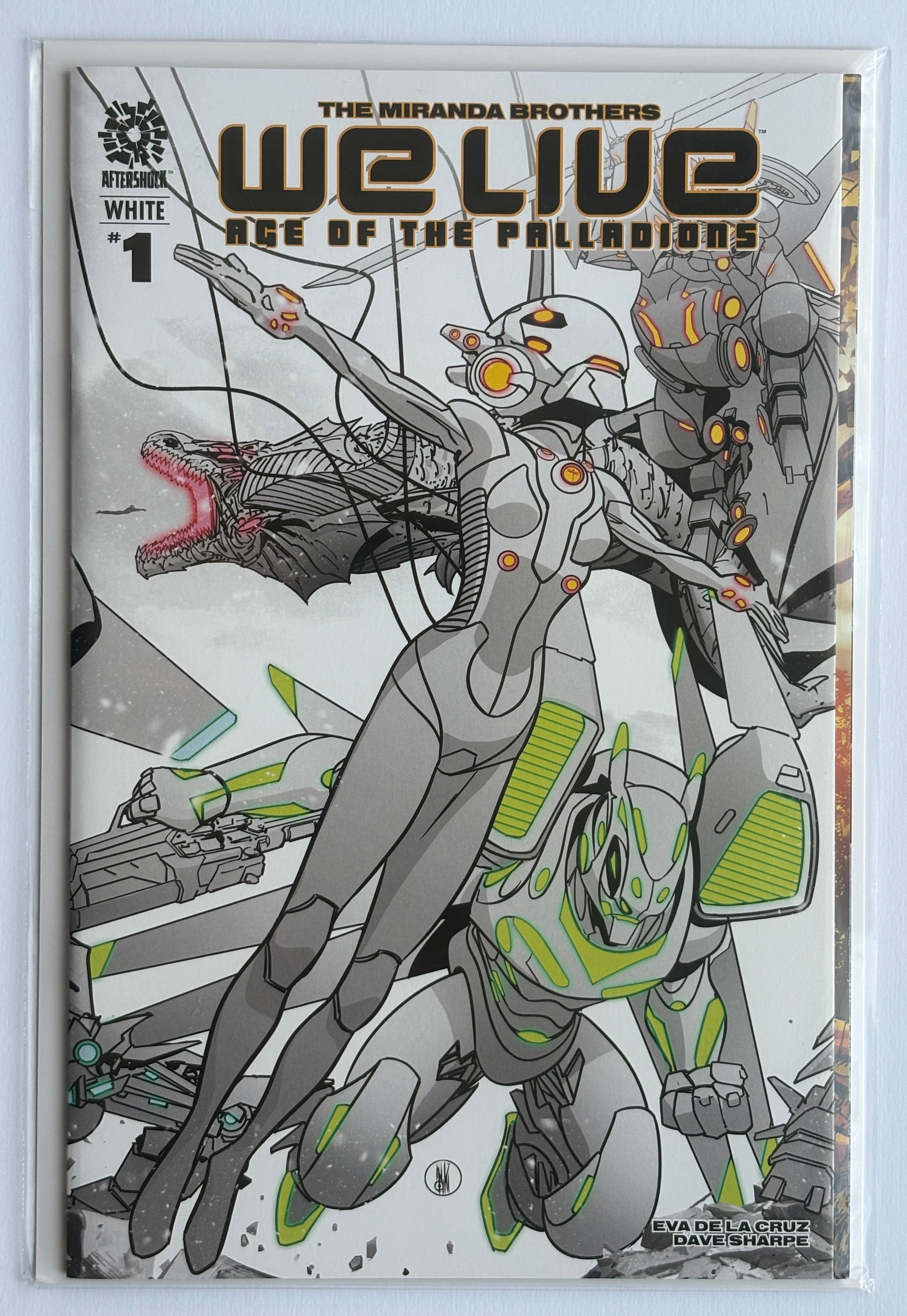 We Live: Age of the Palladions #1 White - 1st Printing Aftershock 2022 NM- 9.2