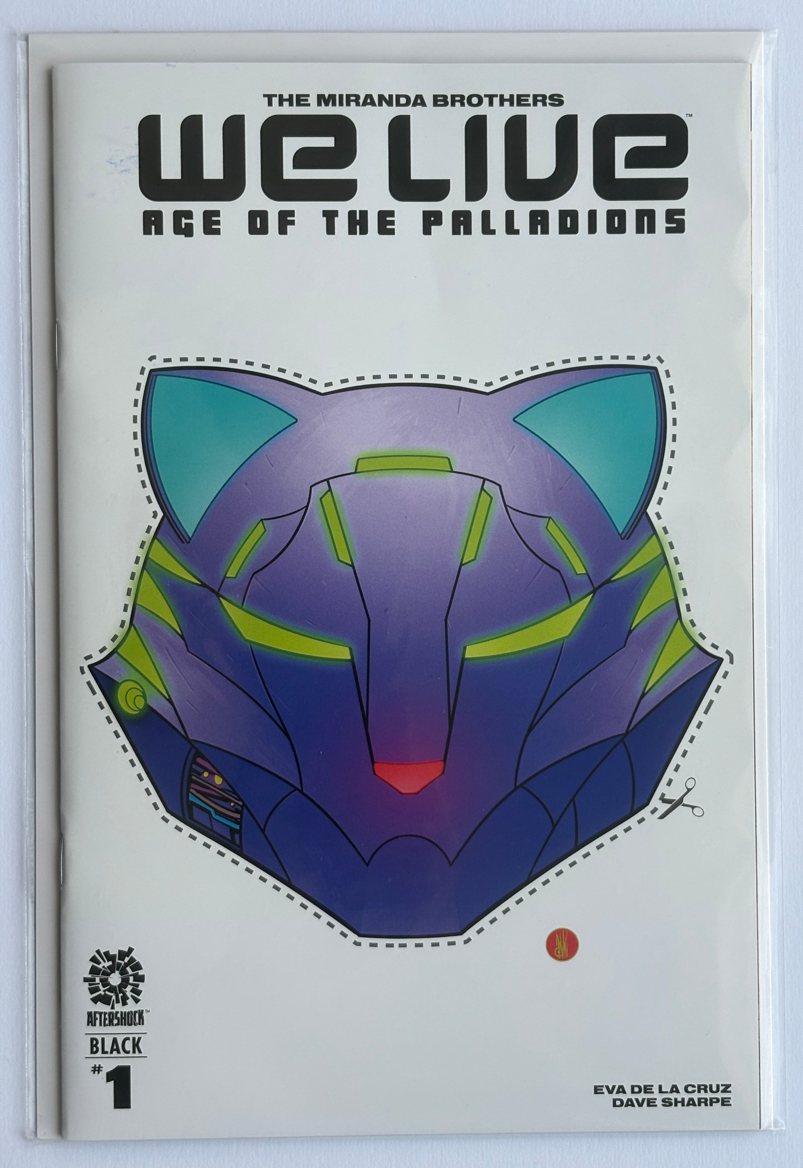 We Live #1 Black Age of the Palladions 1st Printing Aftershock 2022 NM- 9.2