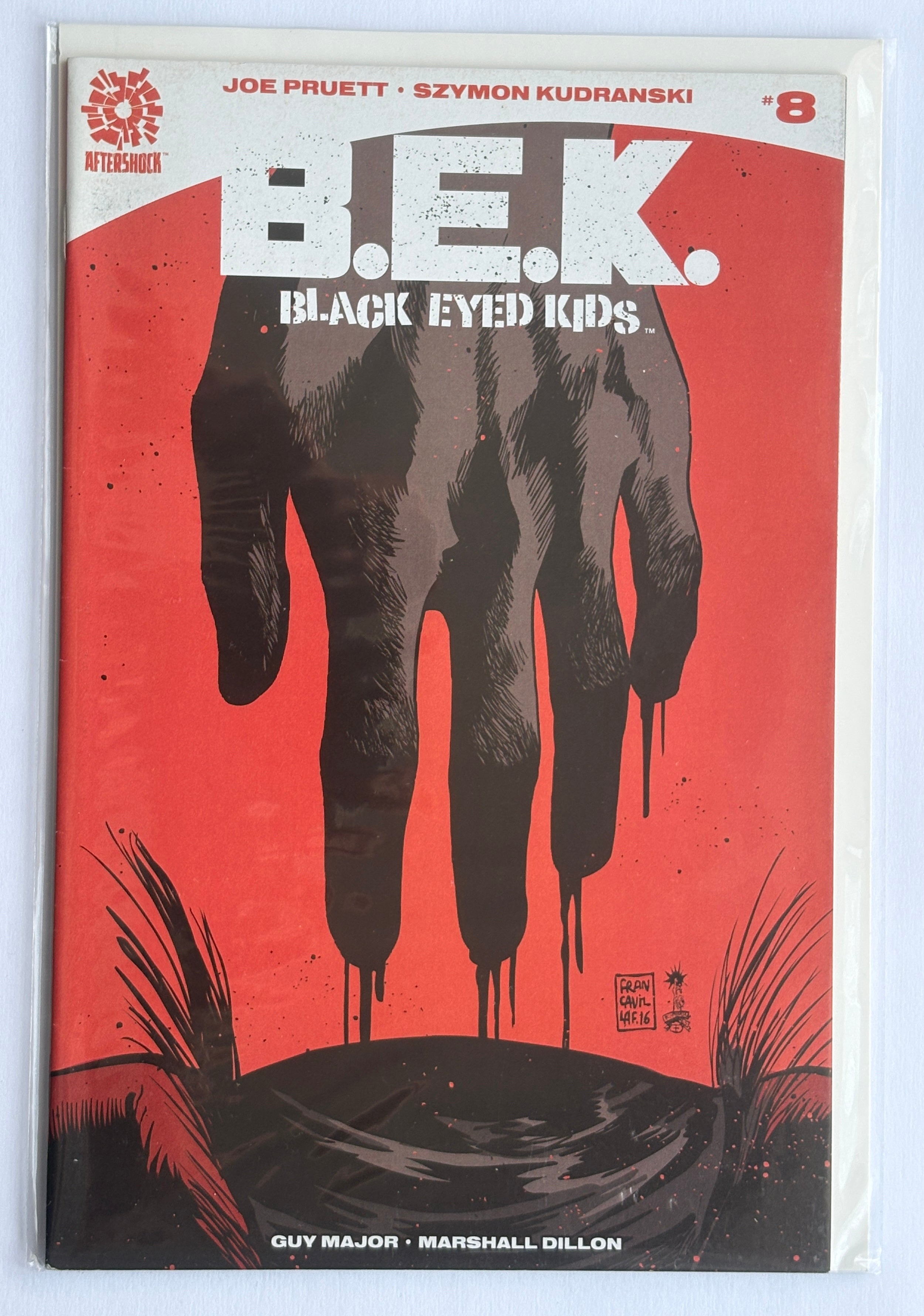 B.E.K. Black Eyed Kids #8 - 1st Printing - Aftershock November 2016 VF+ 8.5