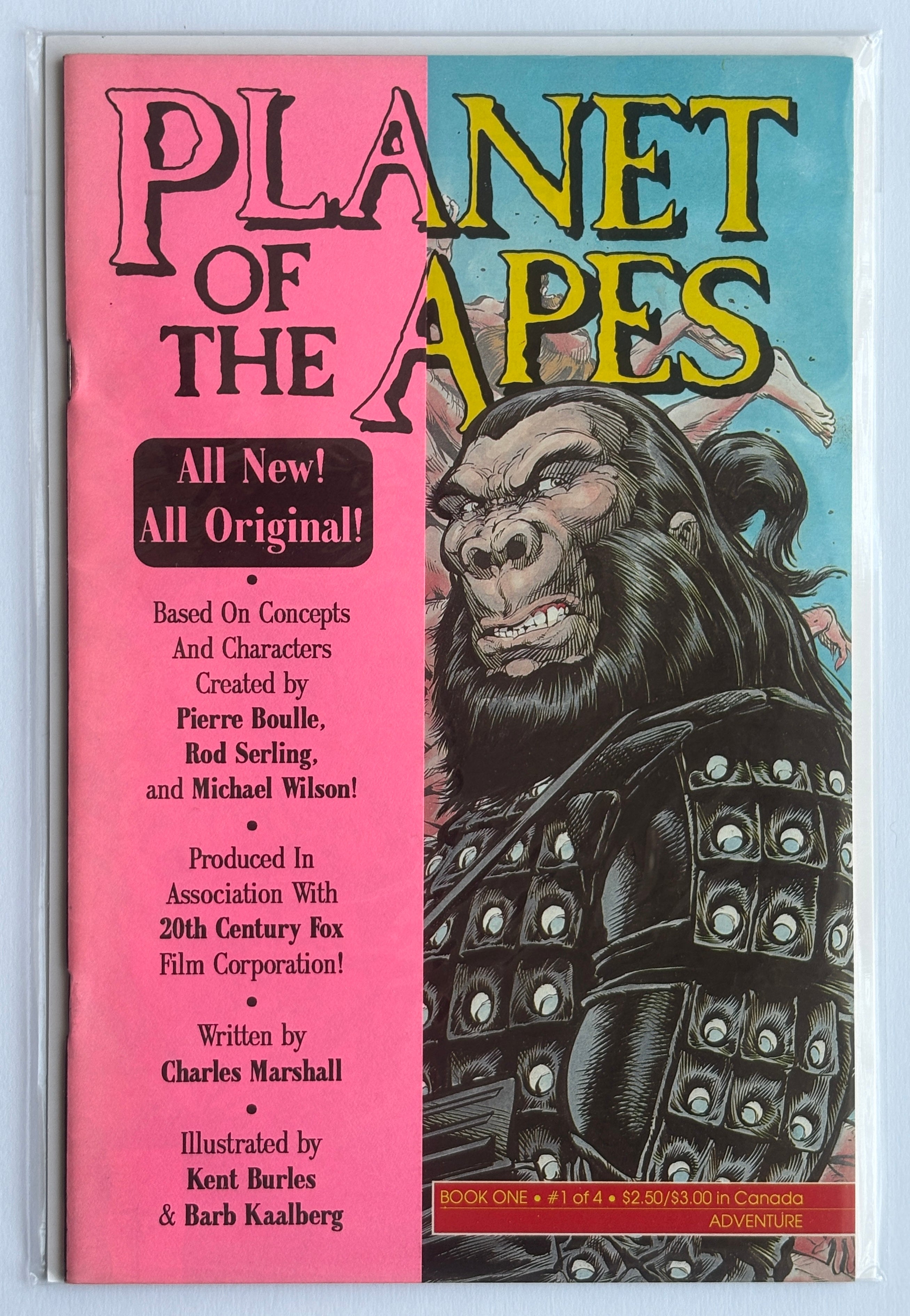Planet of the Apes #1 (1 of 4) Adventure Comics April 1990 VF+ 8.5