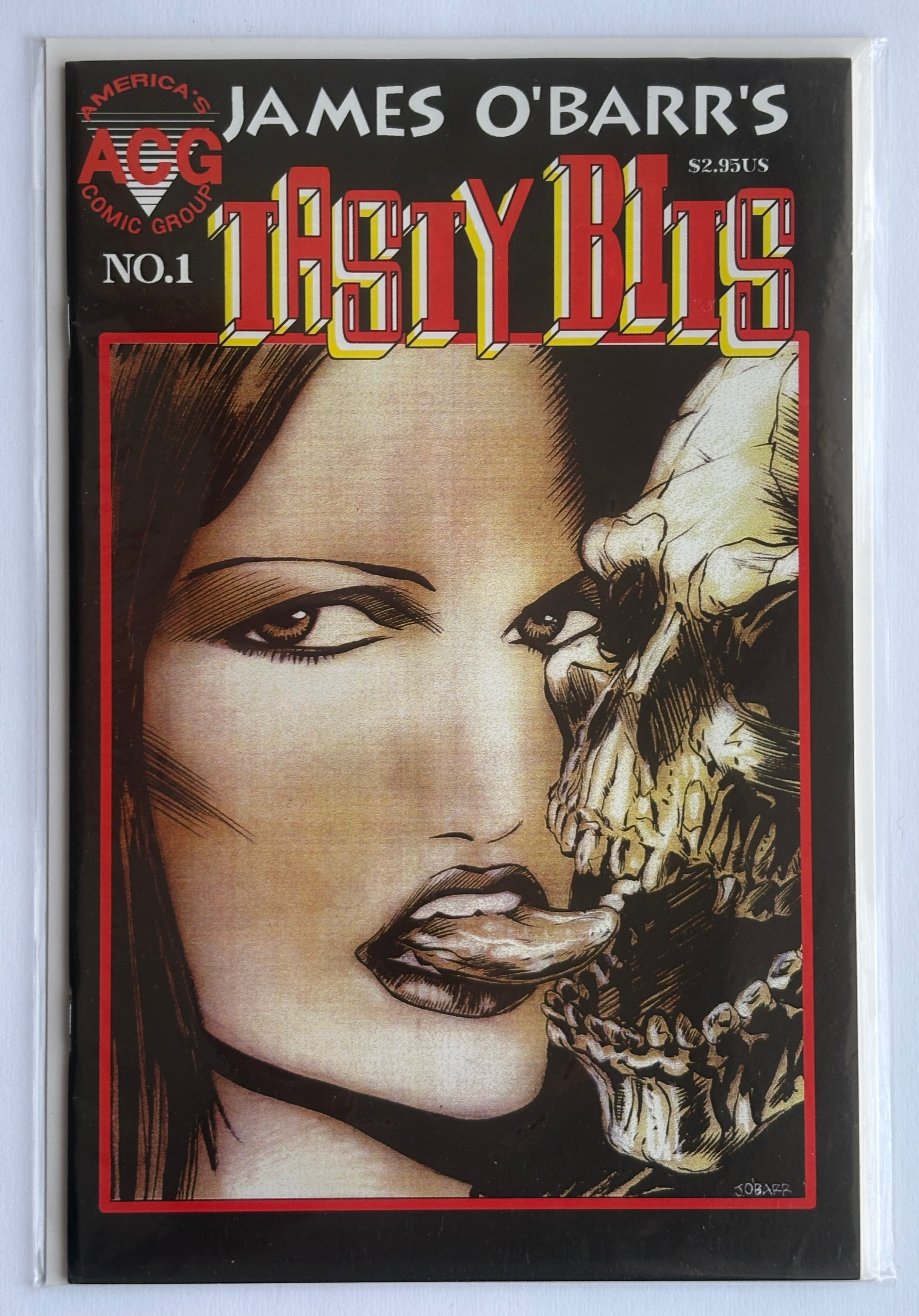 James O'Barr's Tasty Bits #1 - Crow Appearance in Gallery - ACG 1999 VF+ 8.5