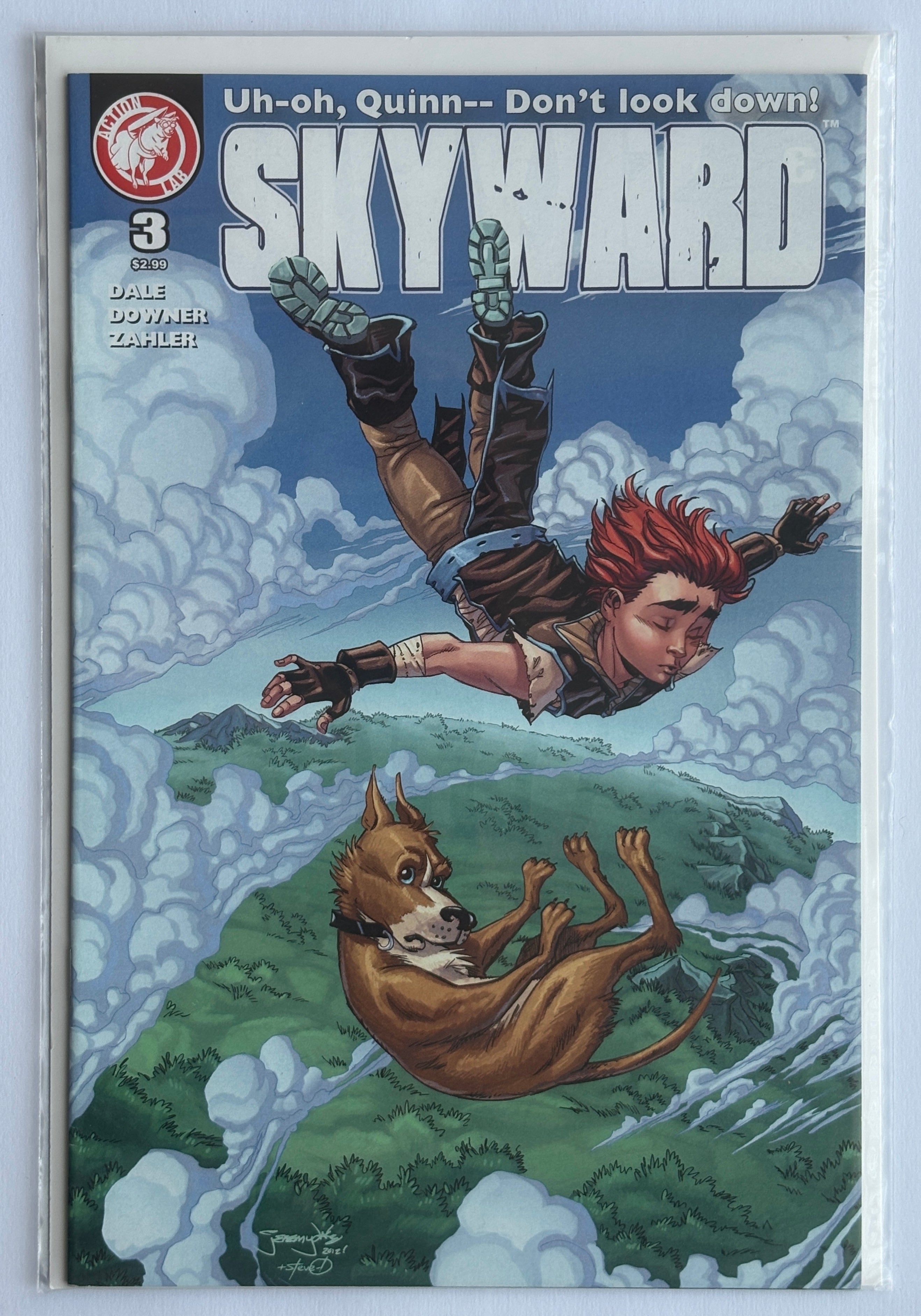 Skyward #3 - 1st Printing - Action Labs September 2013 VF- 7.5