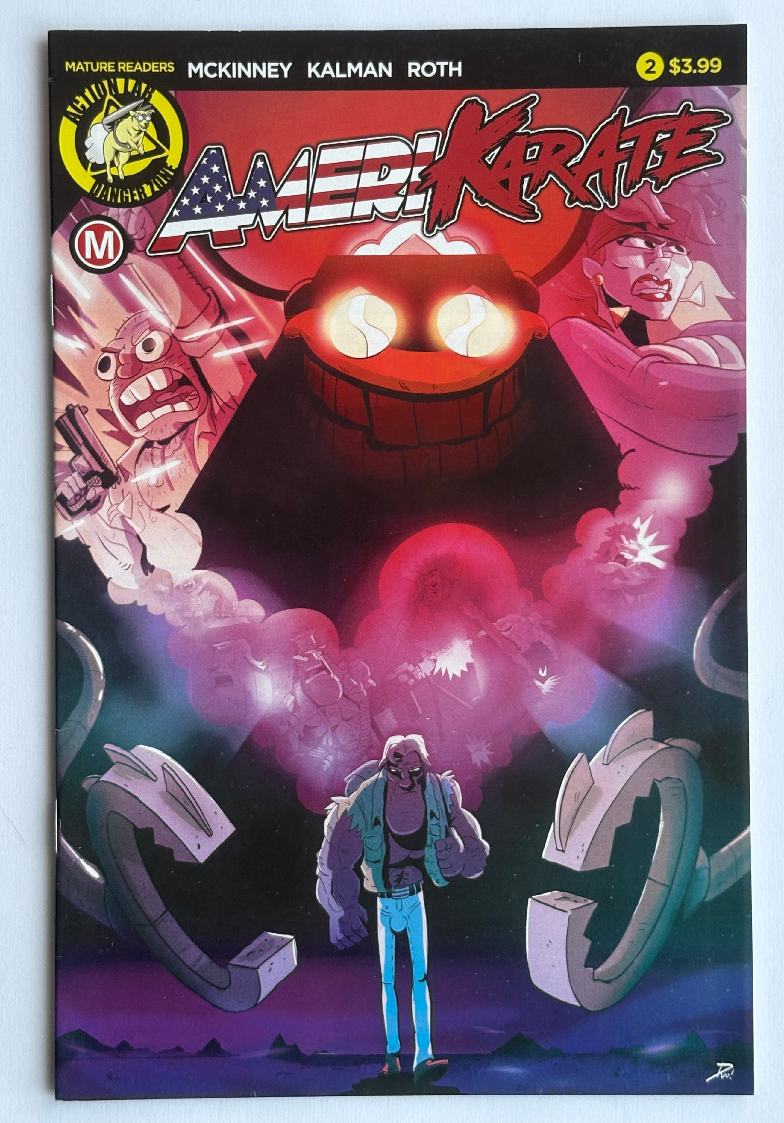 AMERIKARATE #2 - Regular Cover - April 2017 VF/NM 9.0