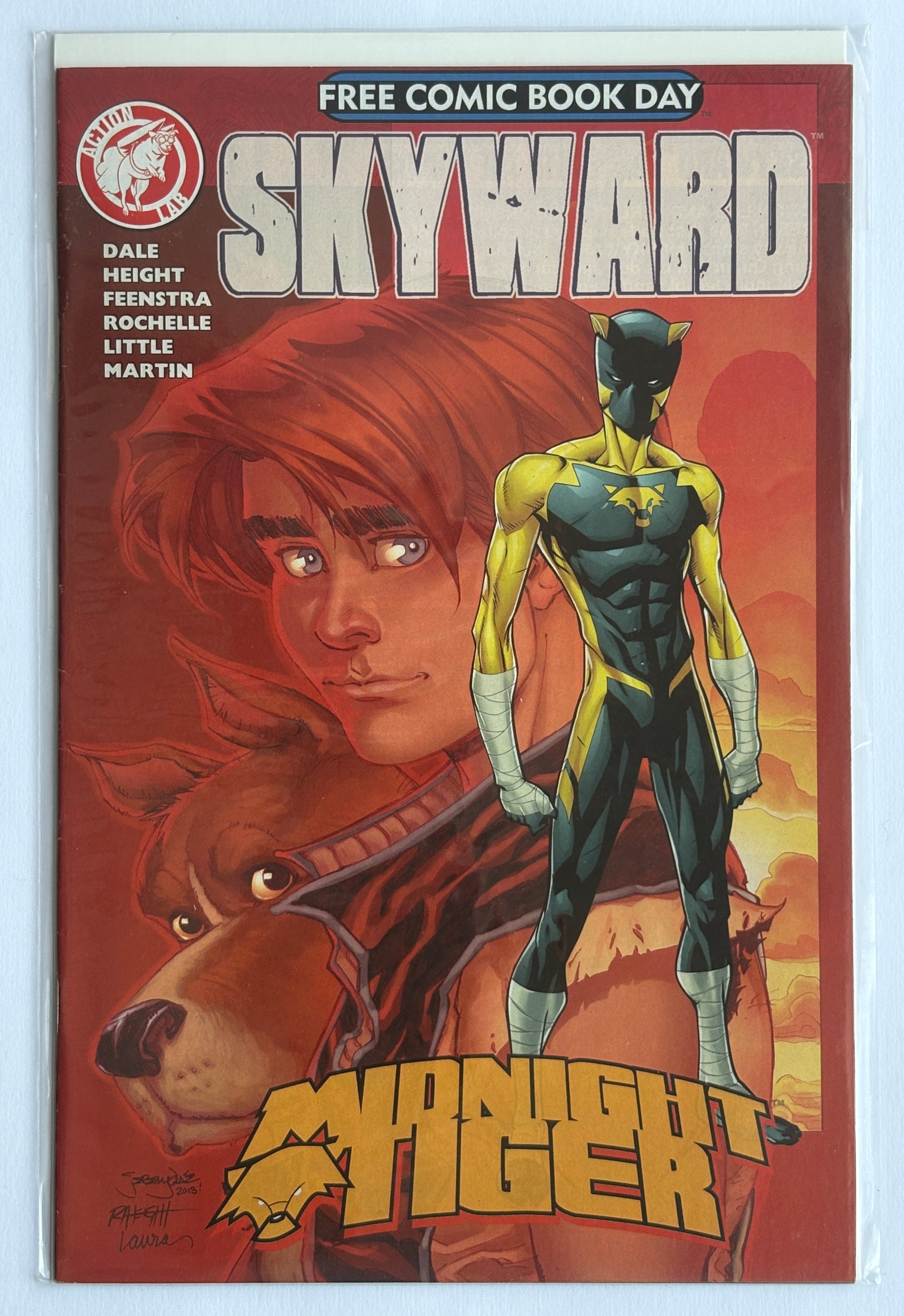 Skyward - Midnight Tiger #1 - FCBD Issue Unstamped - Action Lab Comics - VF 8.0