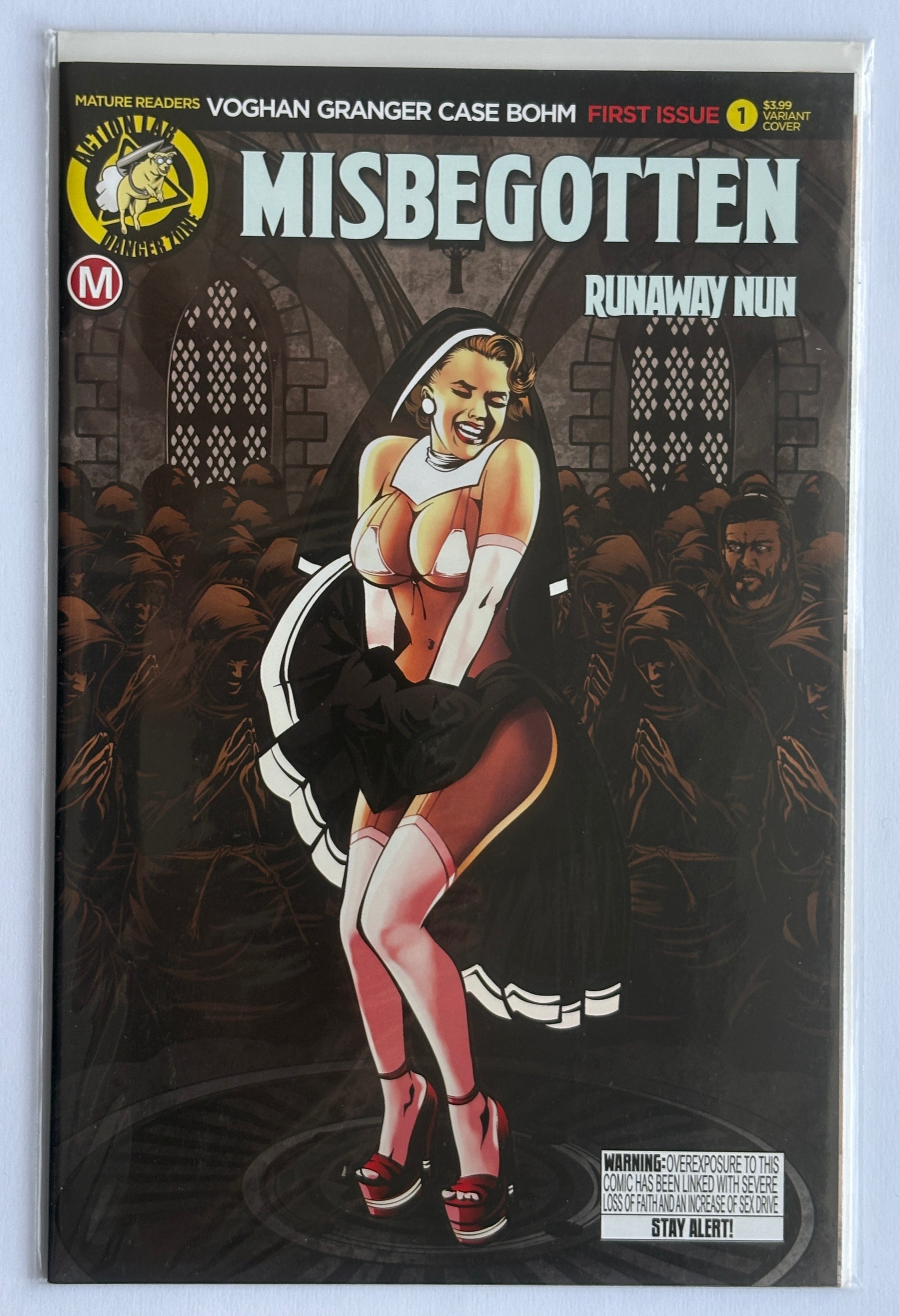 Misbegotten: Runaway Nun #1 - Marilyn Cover Action Lab Comics 2017 VF/NM 9.0