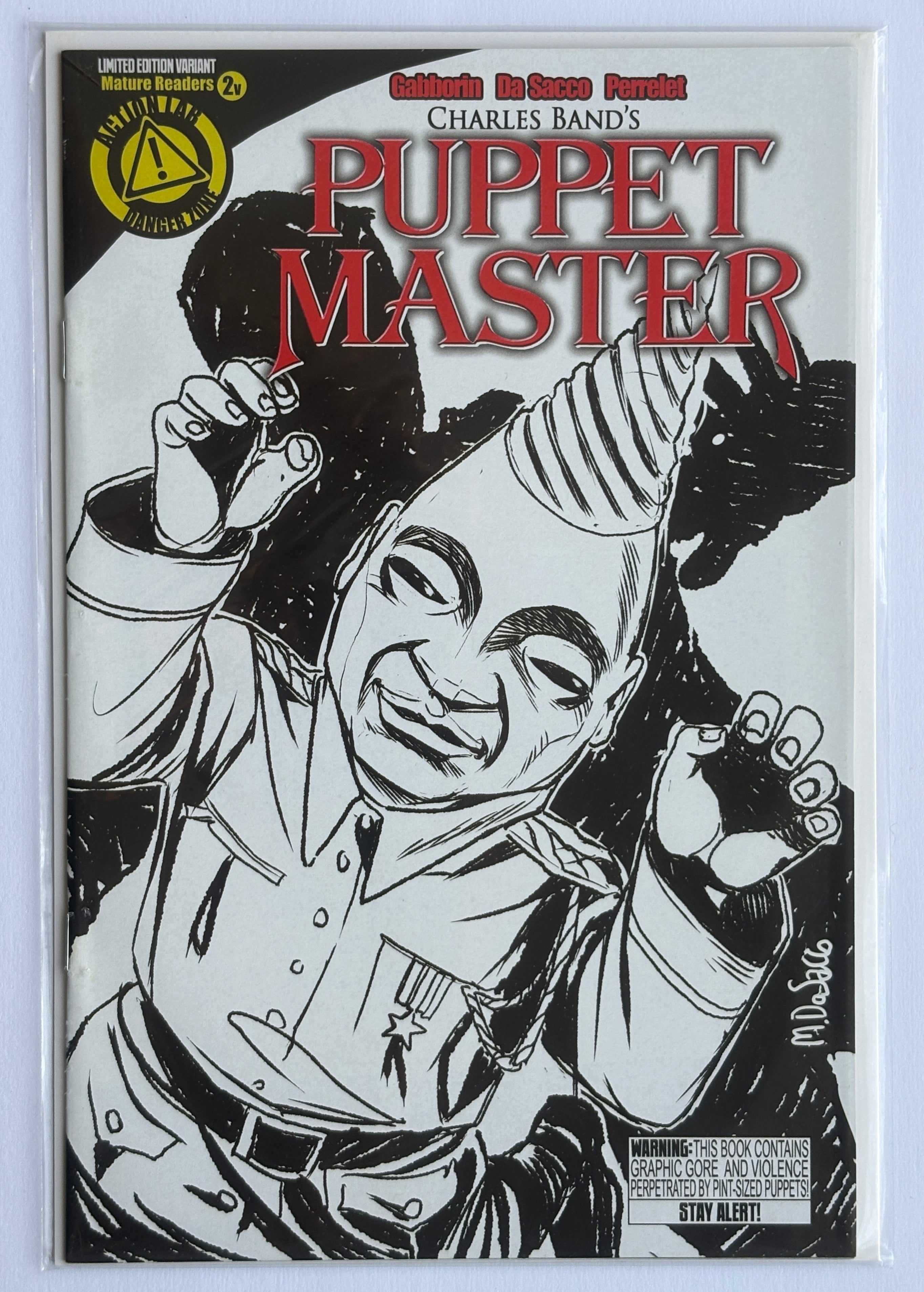 Puppet Master #2 - Limited Edition Variant Action Lab April 2015 VF+ 8.5
