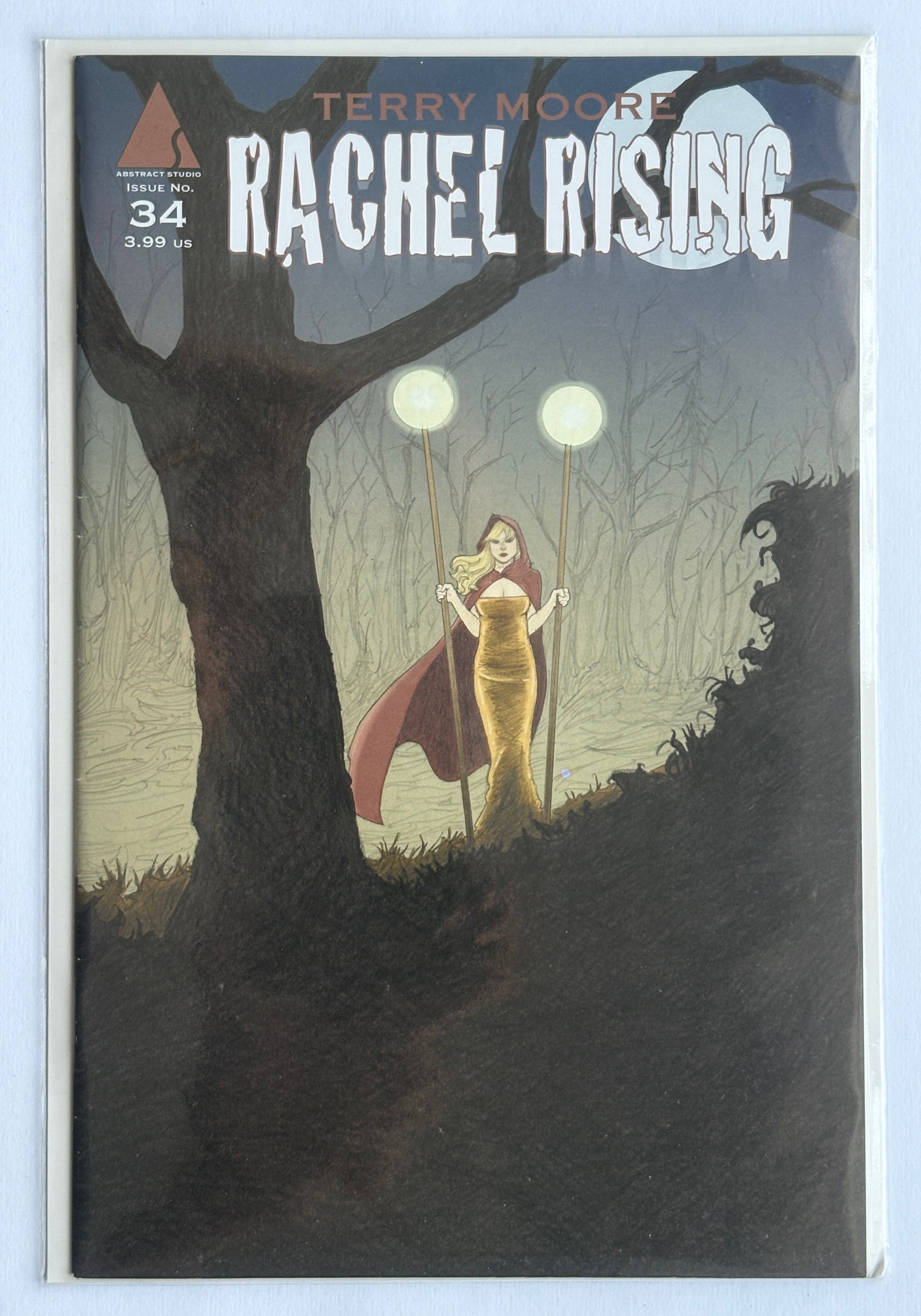 Rachel Rising #34 - 1st Printing - Terry Moore Abstract Studio - 2015 VF- 7.5
