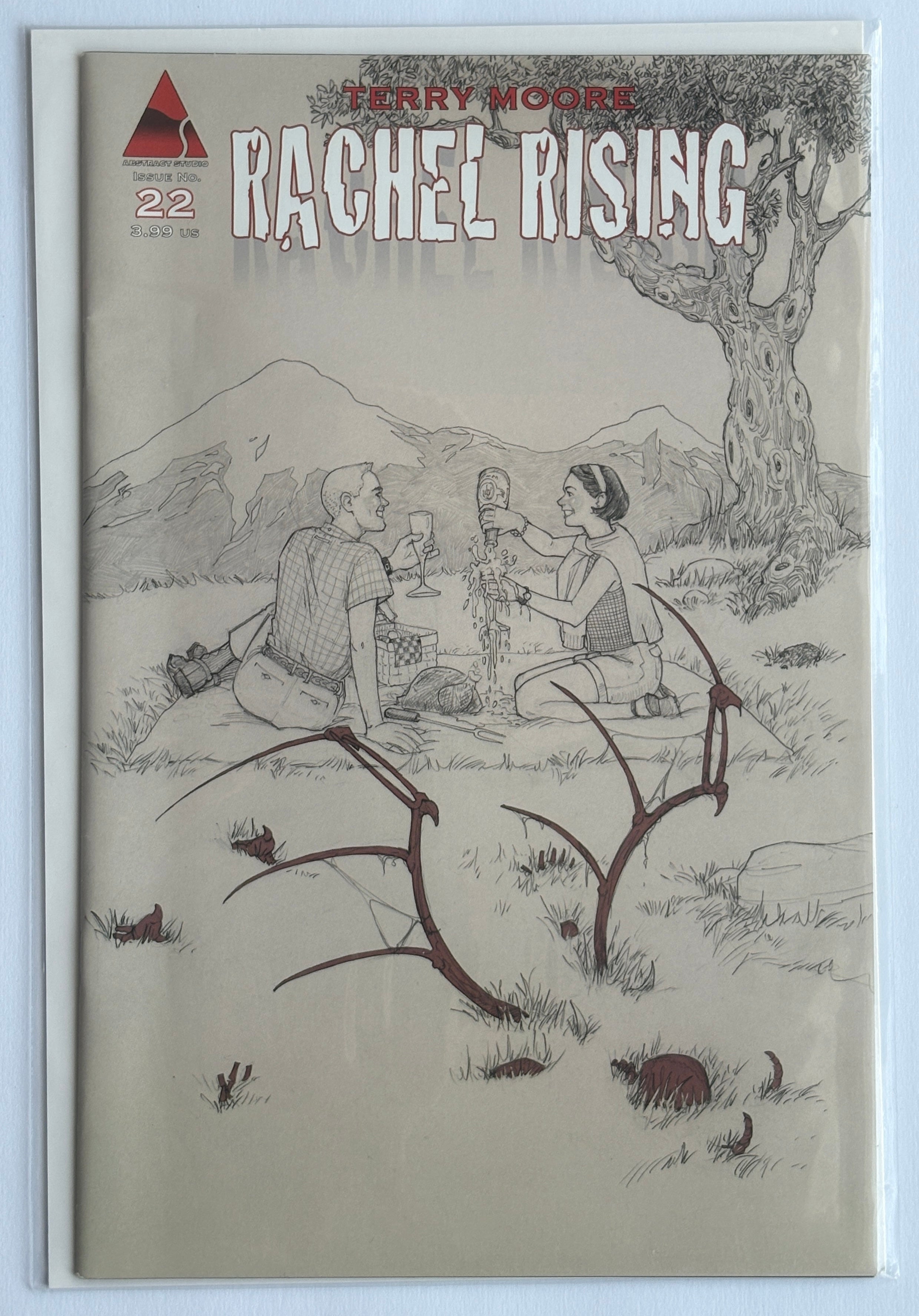 Rachel Rising #22 - 1st Printing - Terry Moore Abstract Studio - 2013 VF+ 8.5