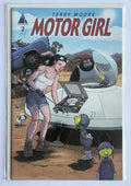 Motor Girl #2 - 1st Printing - Terry Moore Abstract Studio VF+ 8.5