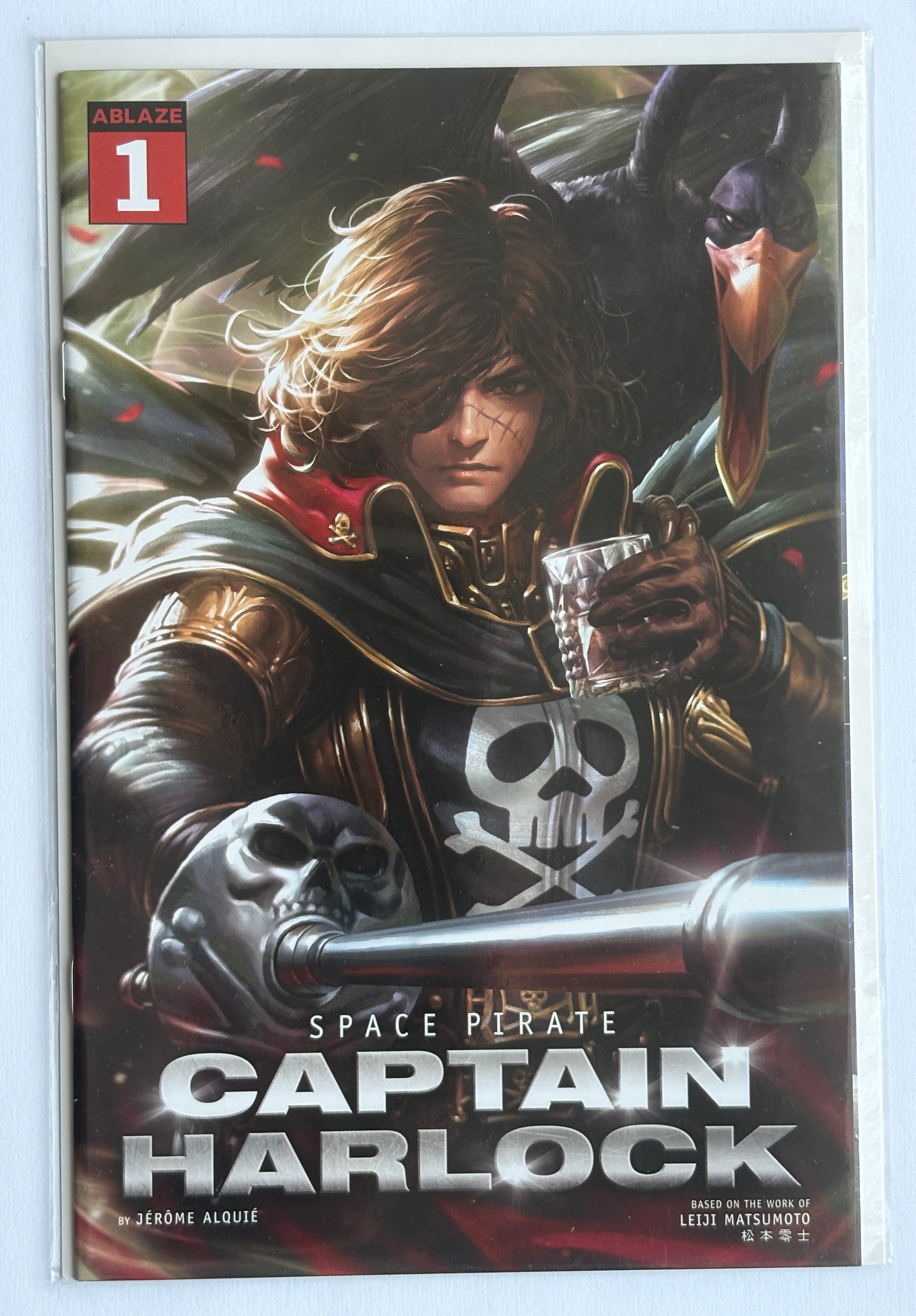 Space Pirate Captain Harlock #1 - 1st Printing Ablaze 2021 VF/NM 9.0