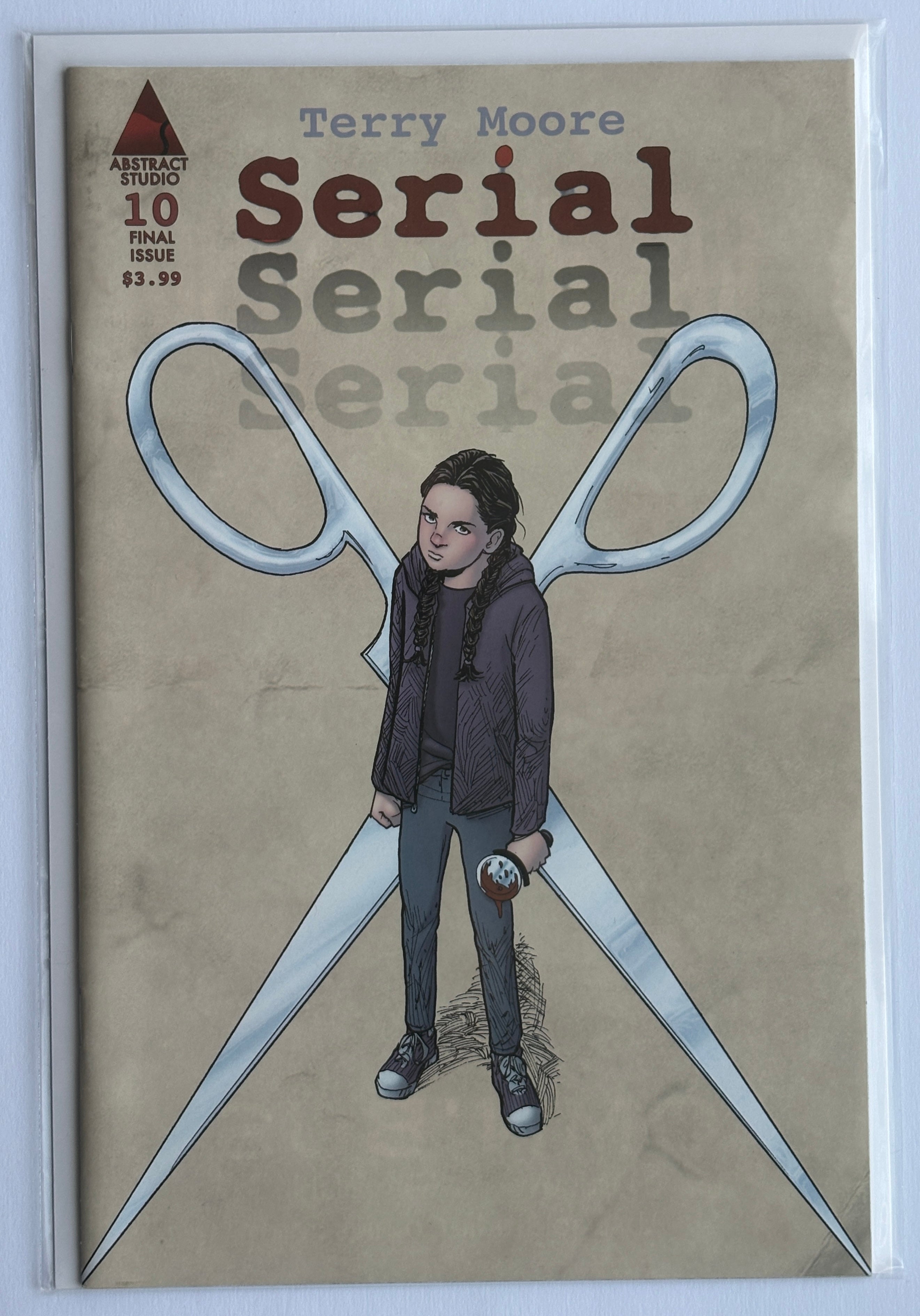 Serial #10 - 1st Print Terry Moore Abstract Studio 2022 VF+ 8.5