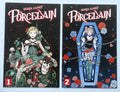 Porcelain #1 & 2 (2 Comics) 1st Prints - Maria Llovett - Ablaze 2012 VF 8.0