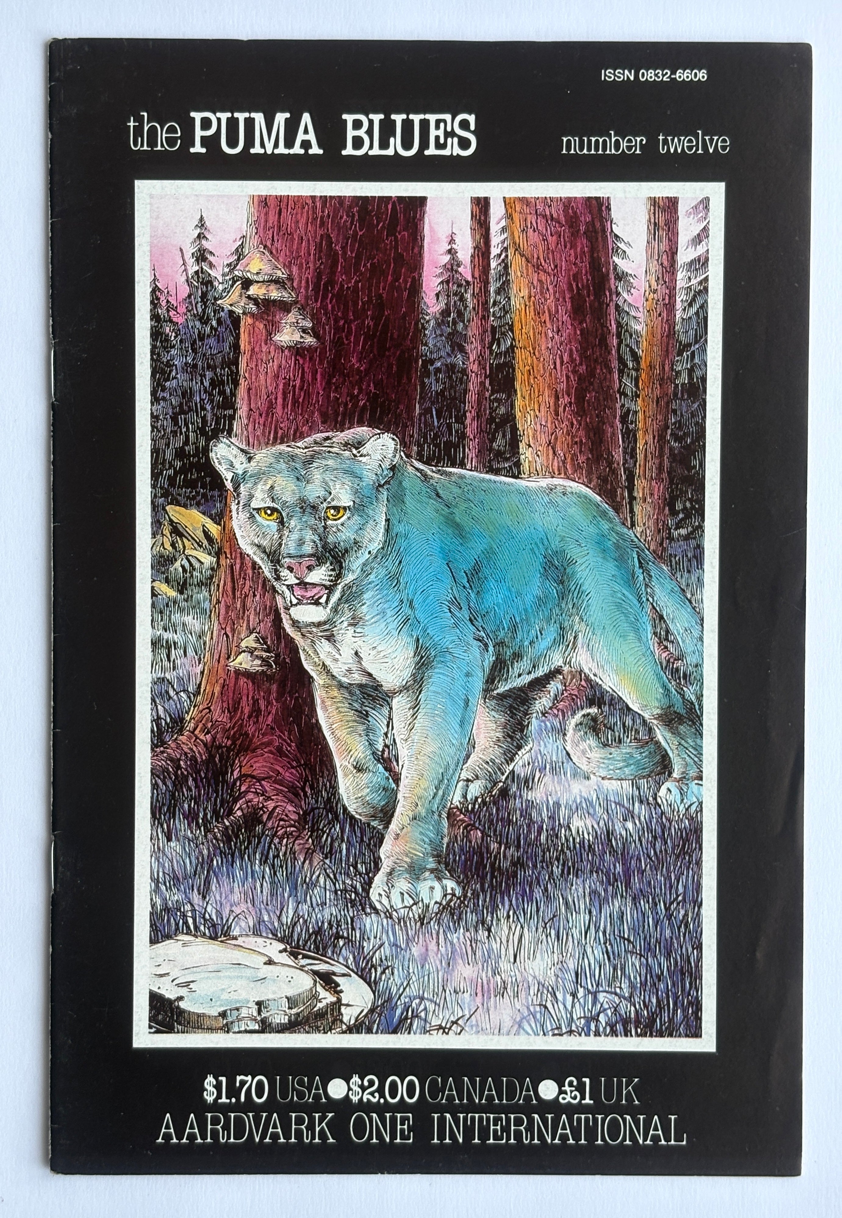 The Puma Blues #12 - Aardvark One International - October 1987 FN 6.0