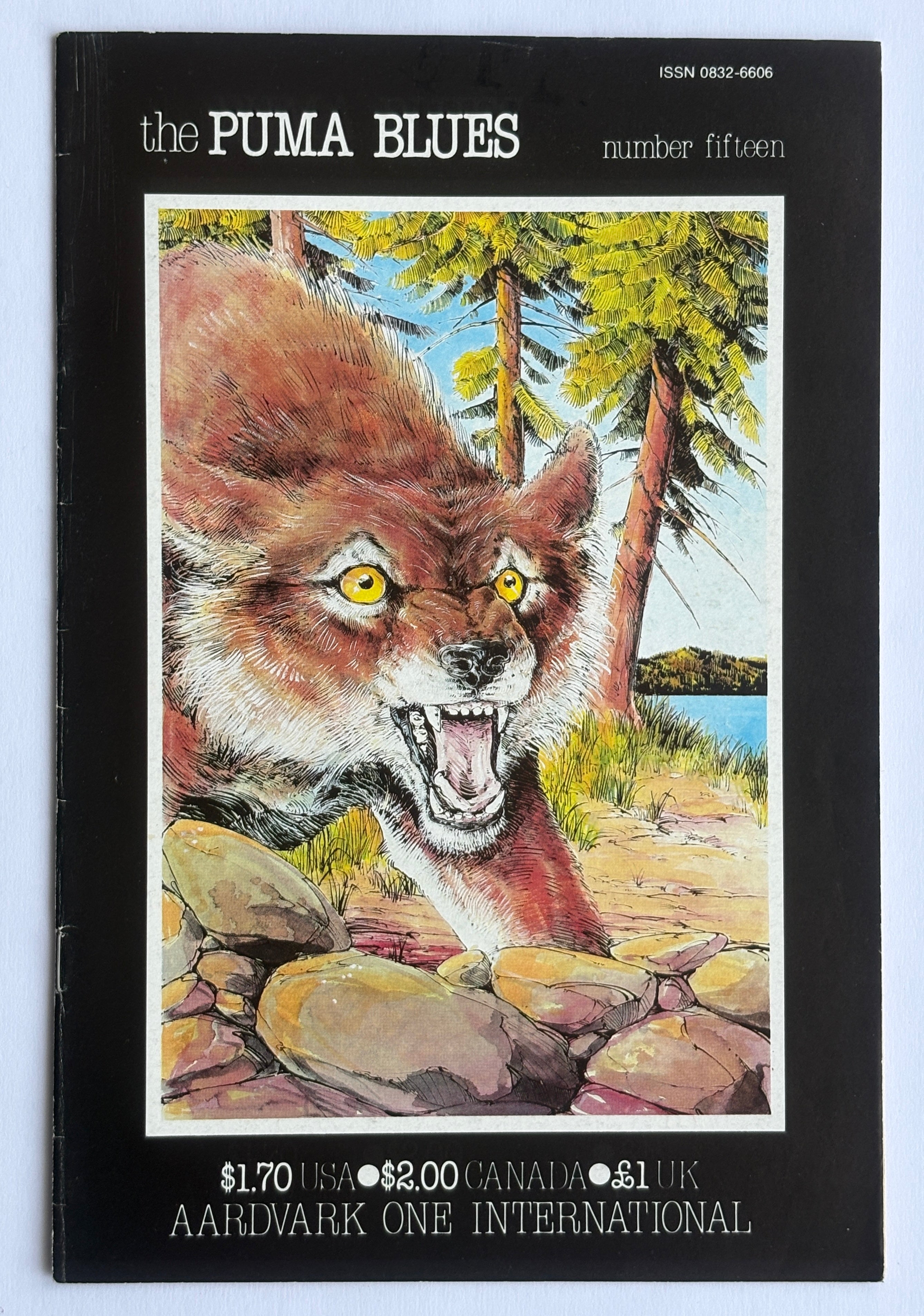 The Puma Blues #15 - Aardvark One International - February 1988 FN 6.0