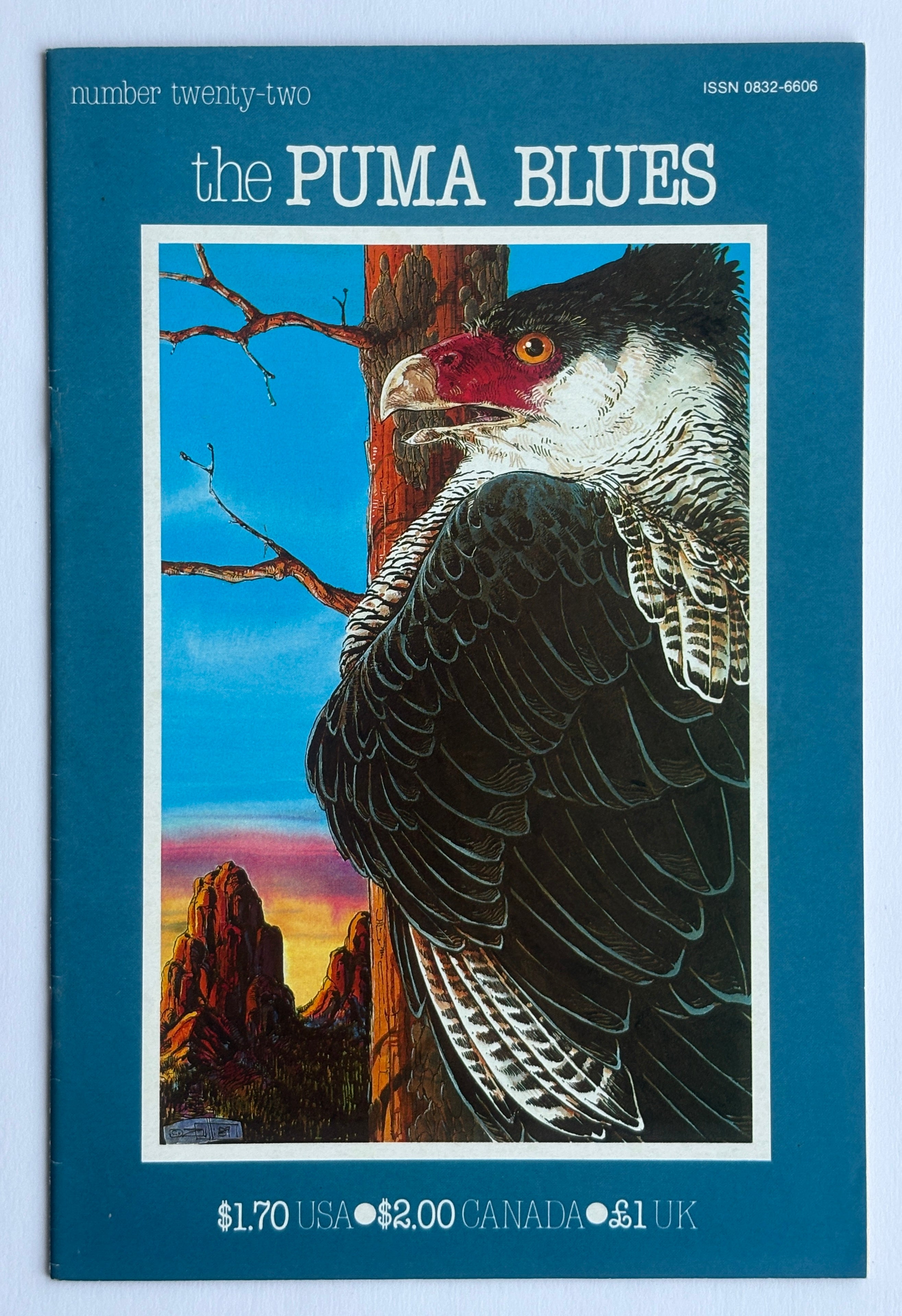The Puma Blues #22 - Aardvark One International - July 1989 FN 6.0