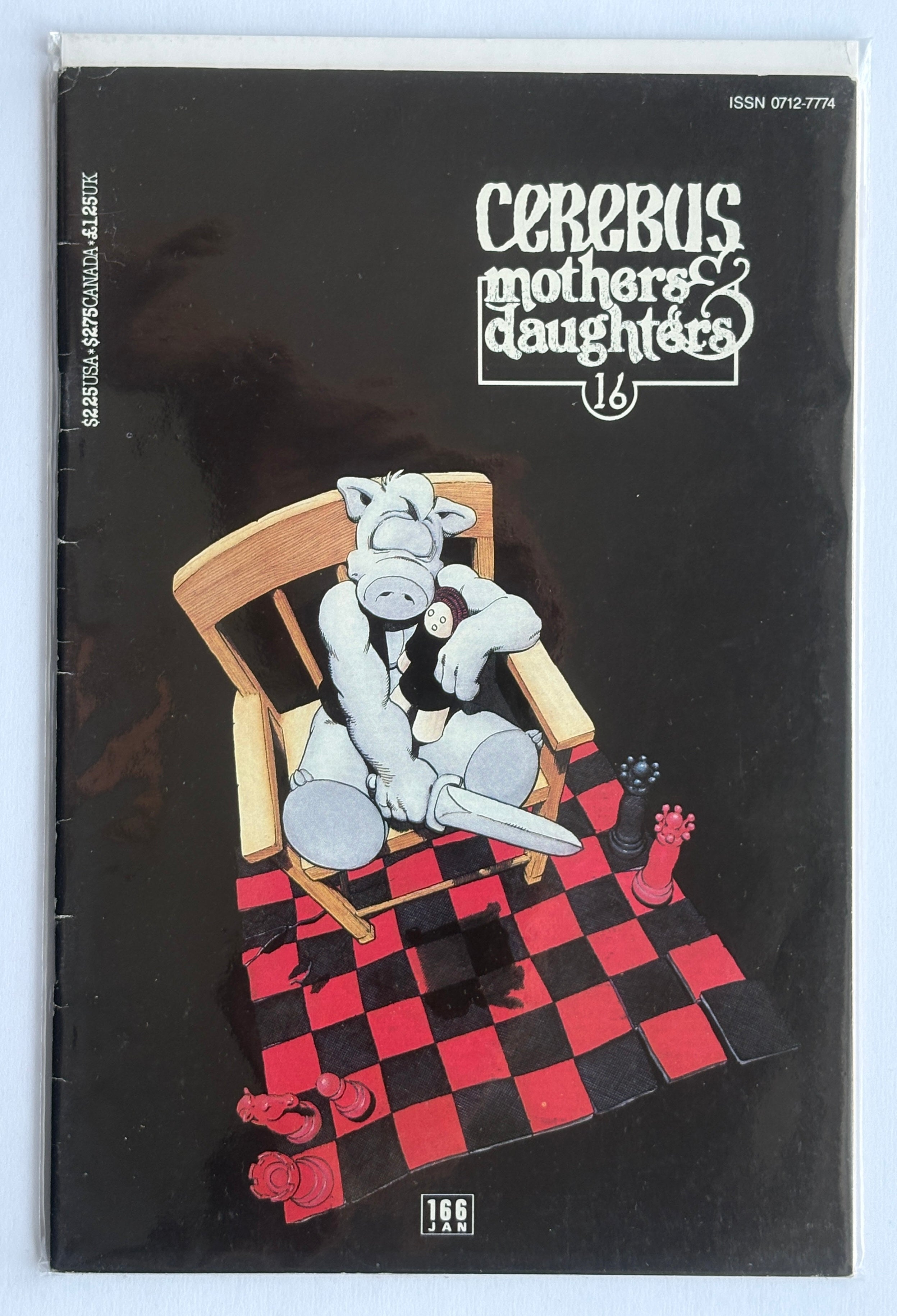Cerebus #166 Mothers & Daughters #16 - Aardvark-Vanaheim - January 1993 FN+ 6.5
