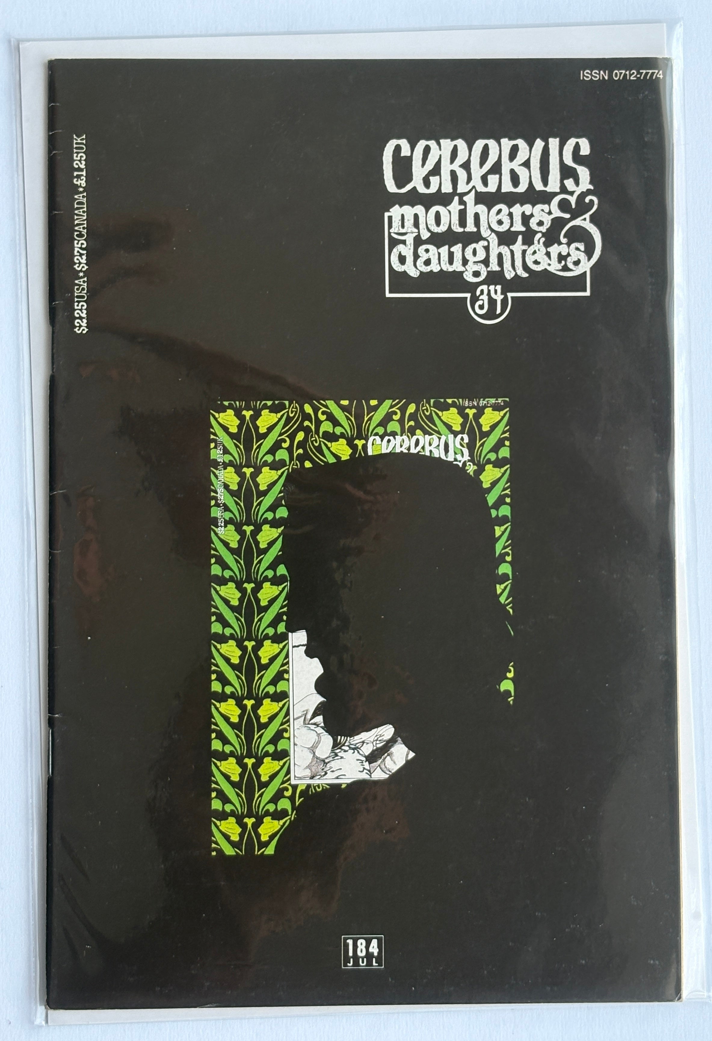 Cerebus #184 Mothers & Daughters #34 - Aardvark-Vanaheim - July 1994 FN+ 6.5