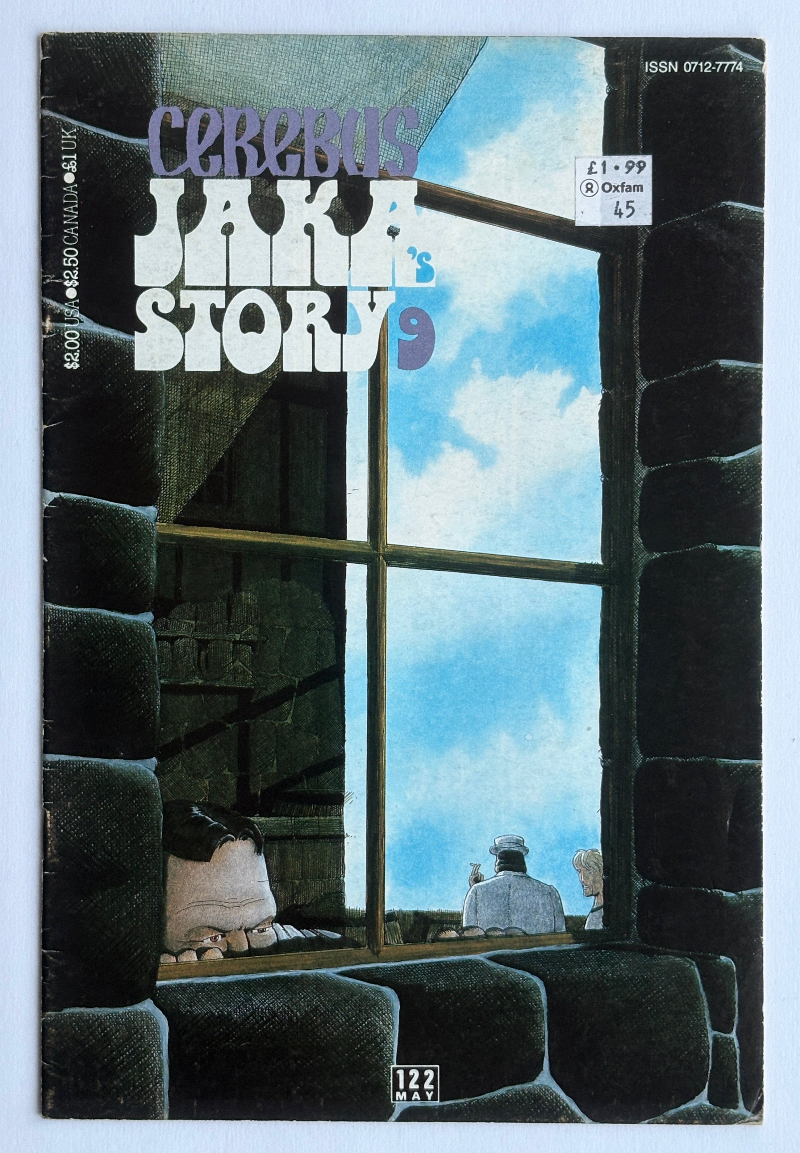 Cerebus #122 Jaka's Story #9 - Aardvark-Vanaheim - May 1989 VG/FN 5.0