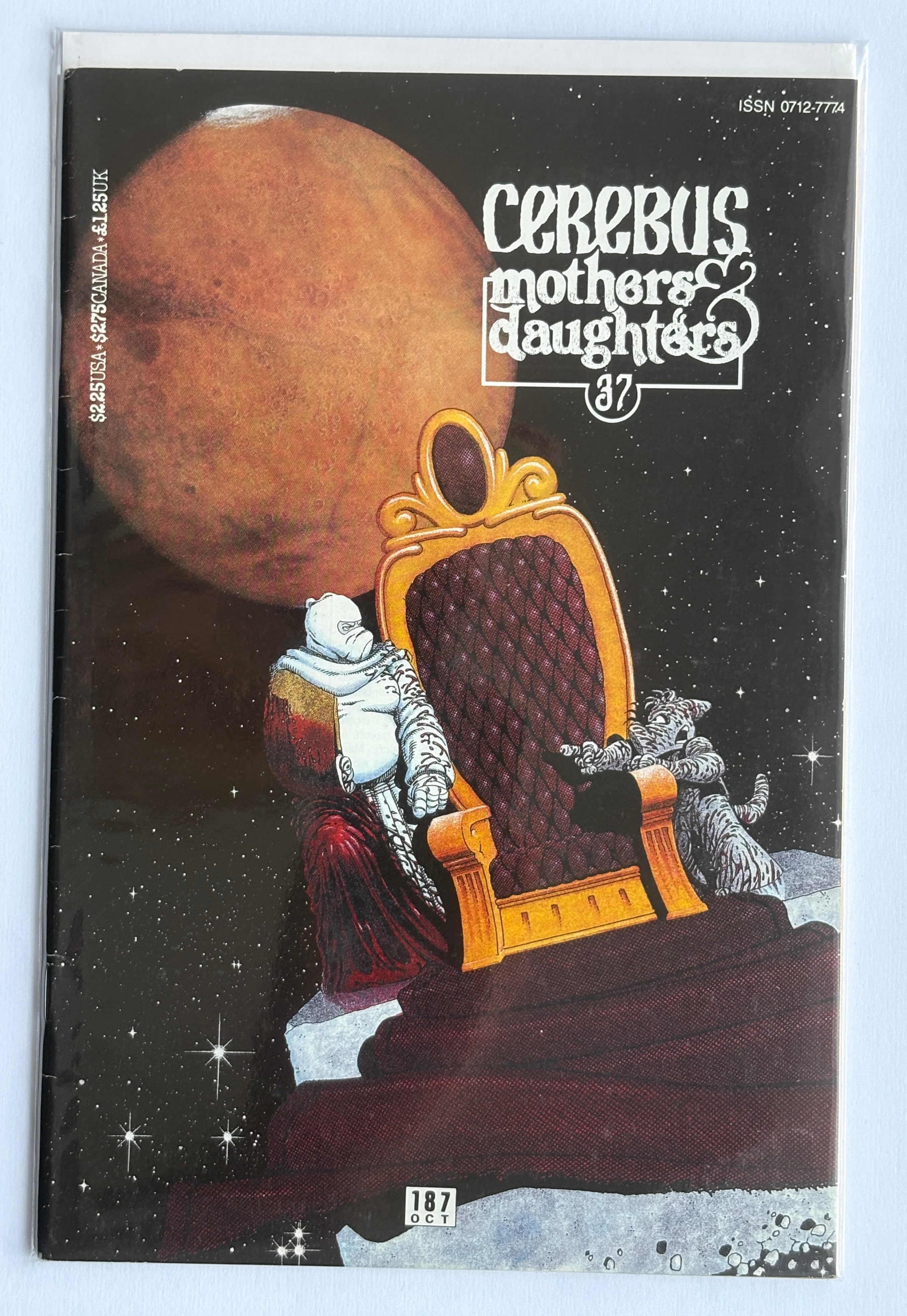 Cerebus #187 Mothers & Daughters #37 - Aardvark-Vanaheim - October 1994 F/VF 7.0