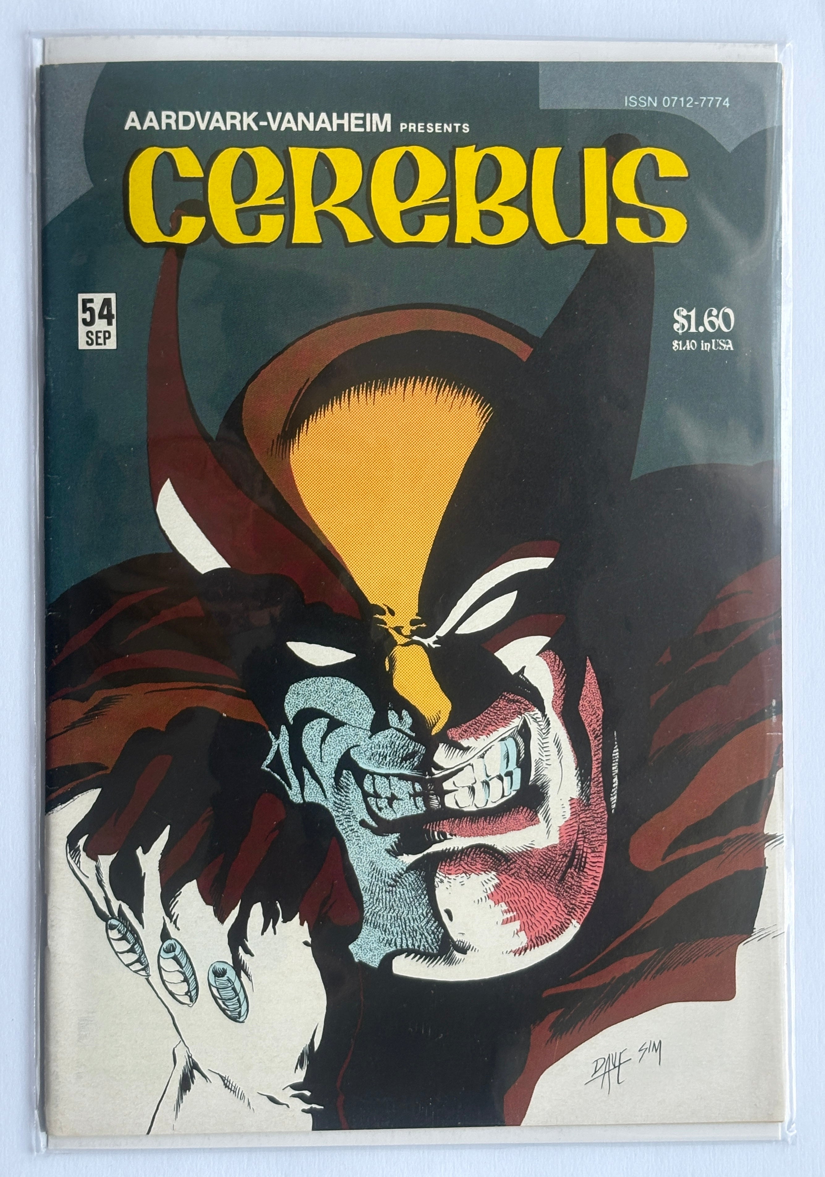 Cerebus the Aardvark #54 - Aardvark-Vanaheim - September 1983 F/VF 7.0