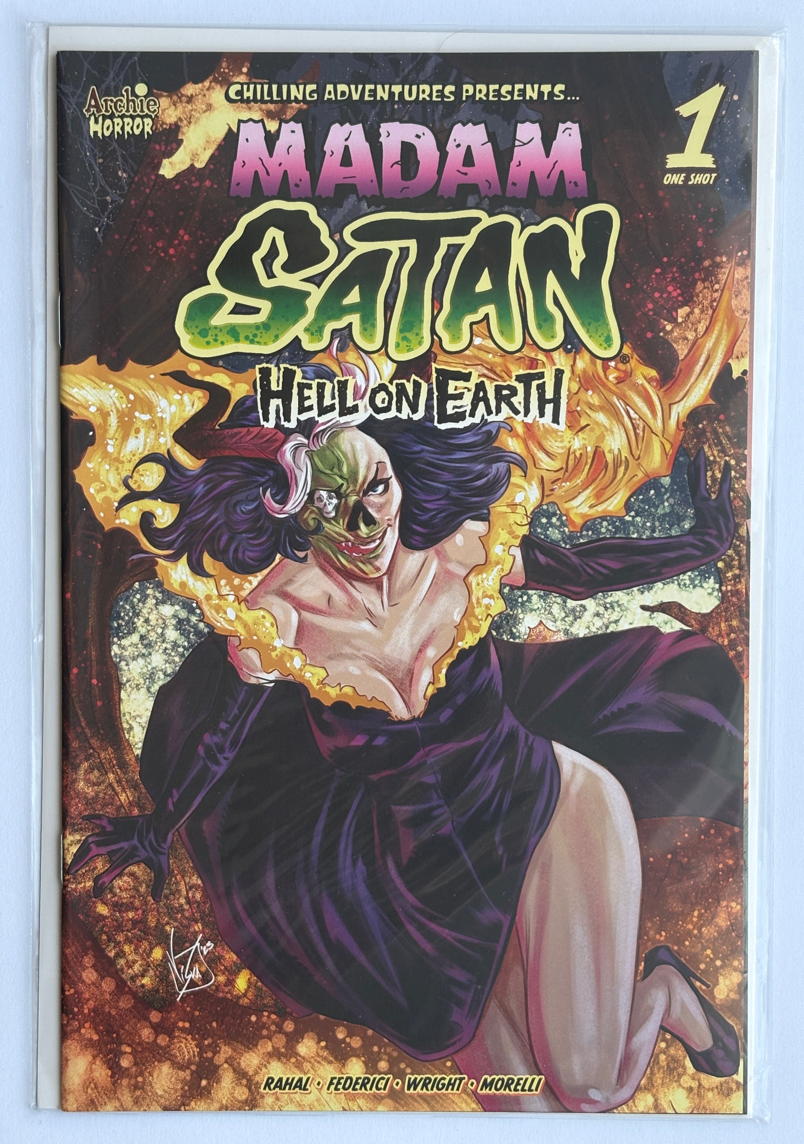 Madam Satan Hell on Earth #1 - 1st Printing Archie Horror October 2023 NM- 9.2