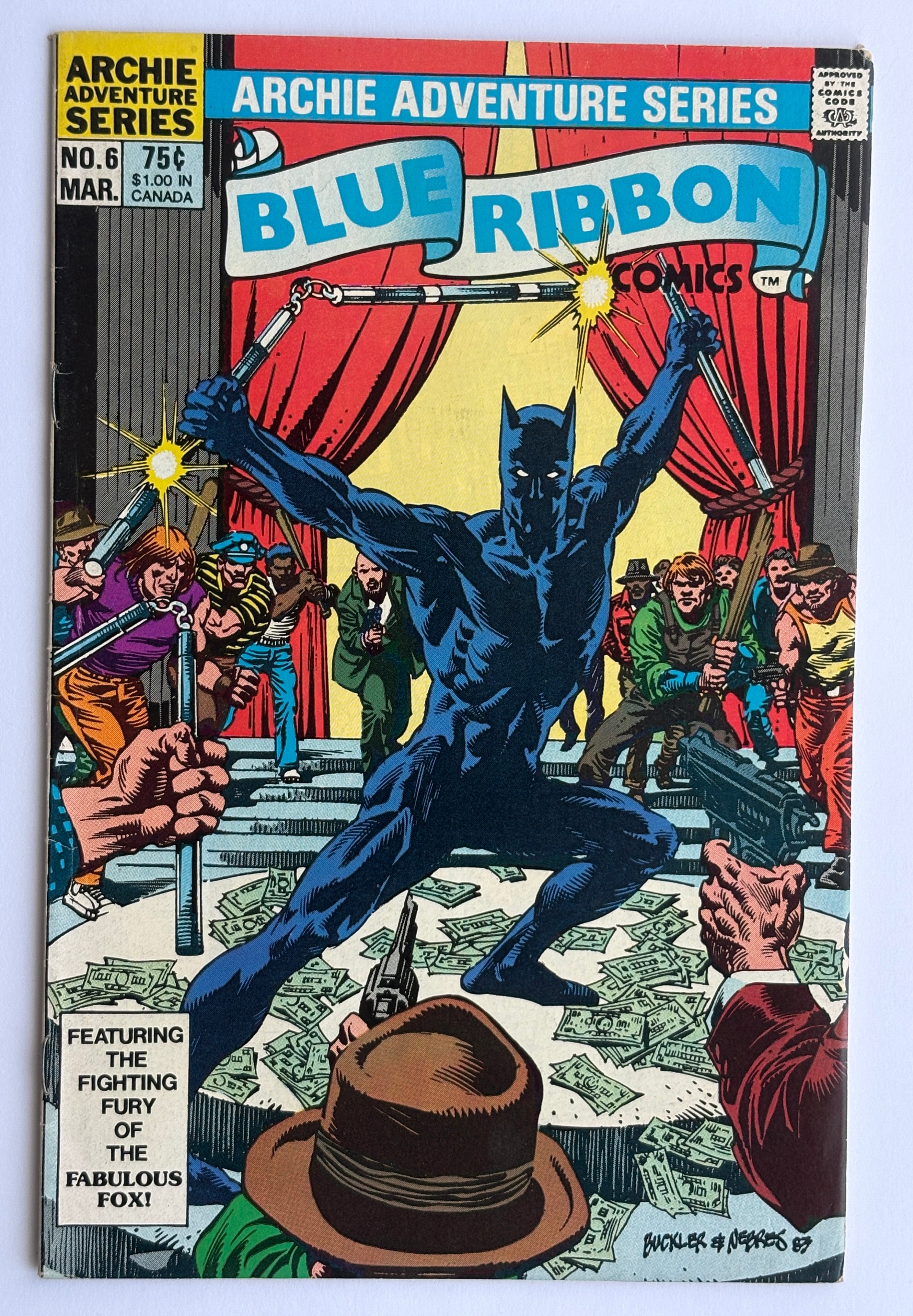 Blue Ribbon Comics #6 - Archie Adventure Series - March 1984 FN+ 6.5