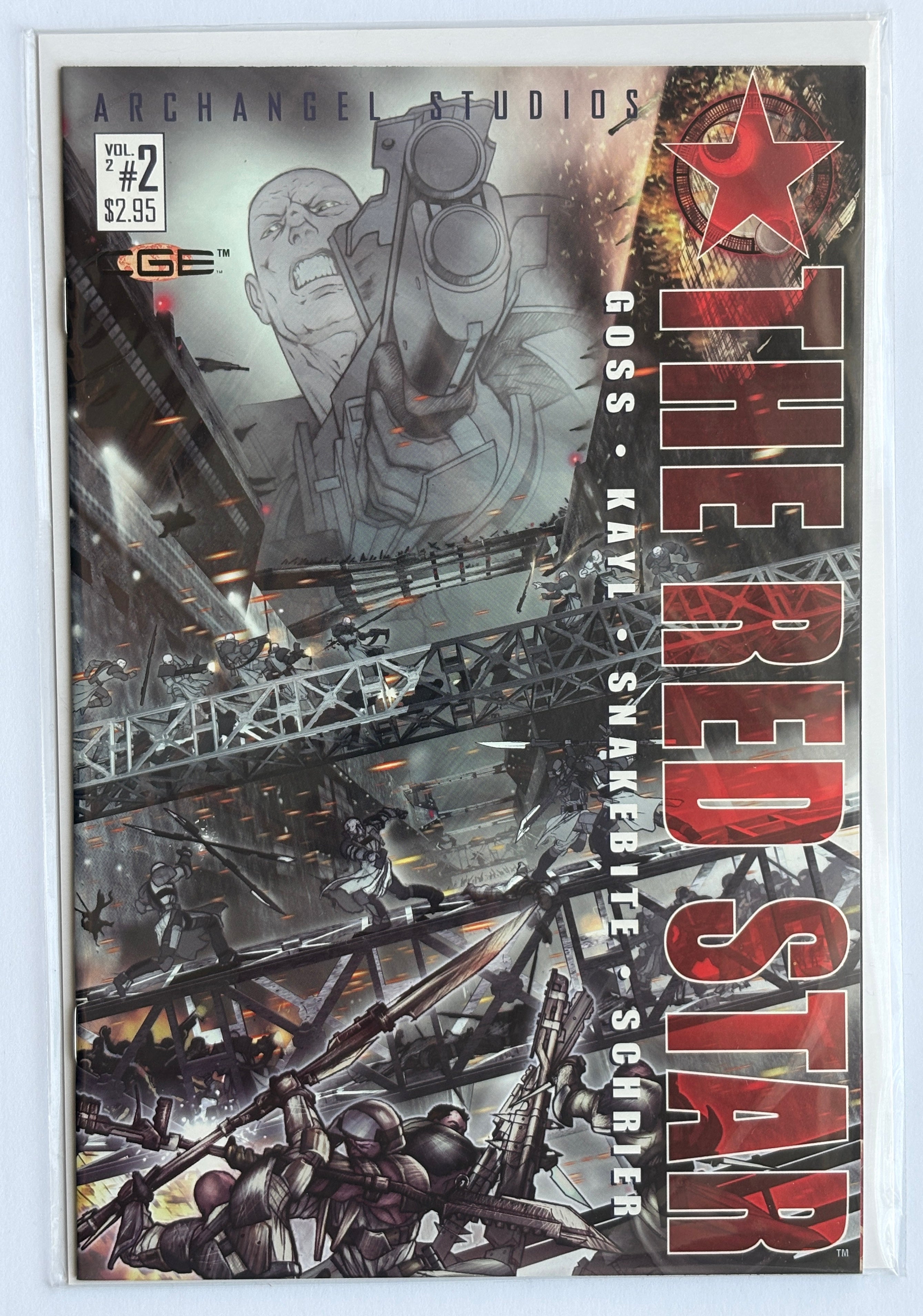 The Red Star Vol: 2 #2 - 1st Printing Archangel Studios 2003 VF/NM 9.0
