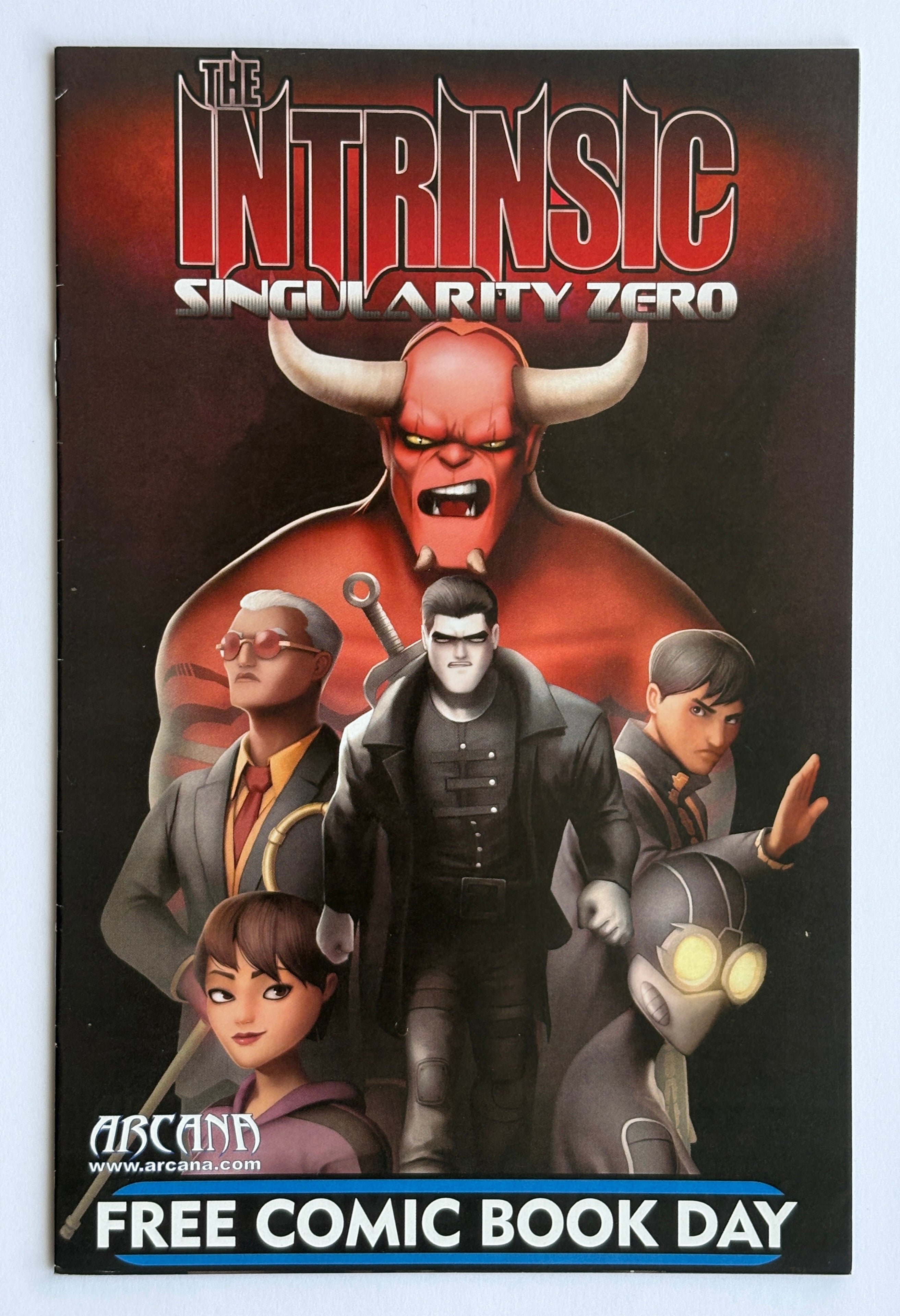 The Intrinsic Singularity Zero - FCBD Issue Unstamped - Arcana Comics VF- 7.5