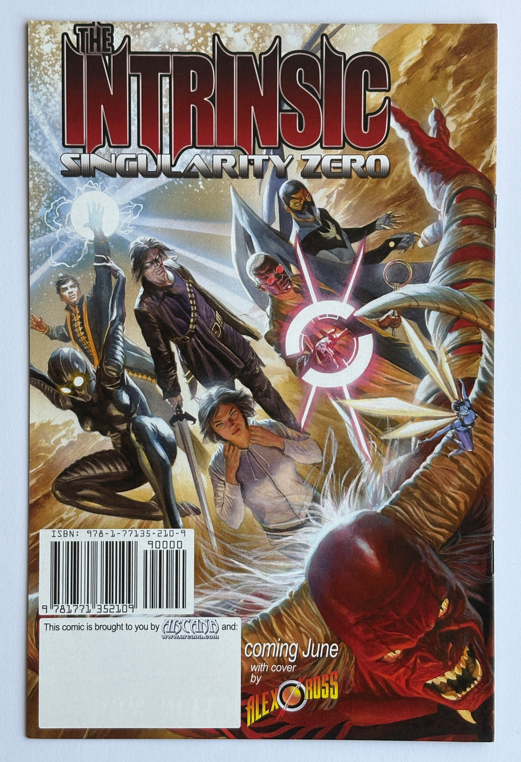 The Intrinsic Singularity Zero - FCBD Issue Unstamped - Arcana Comics VF- 7.5