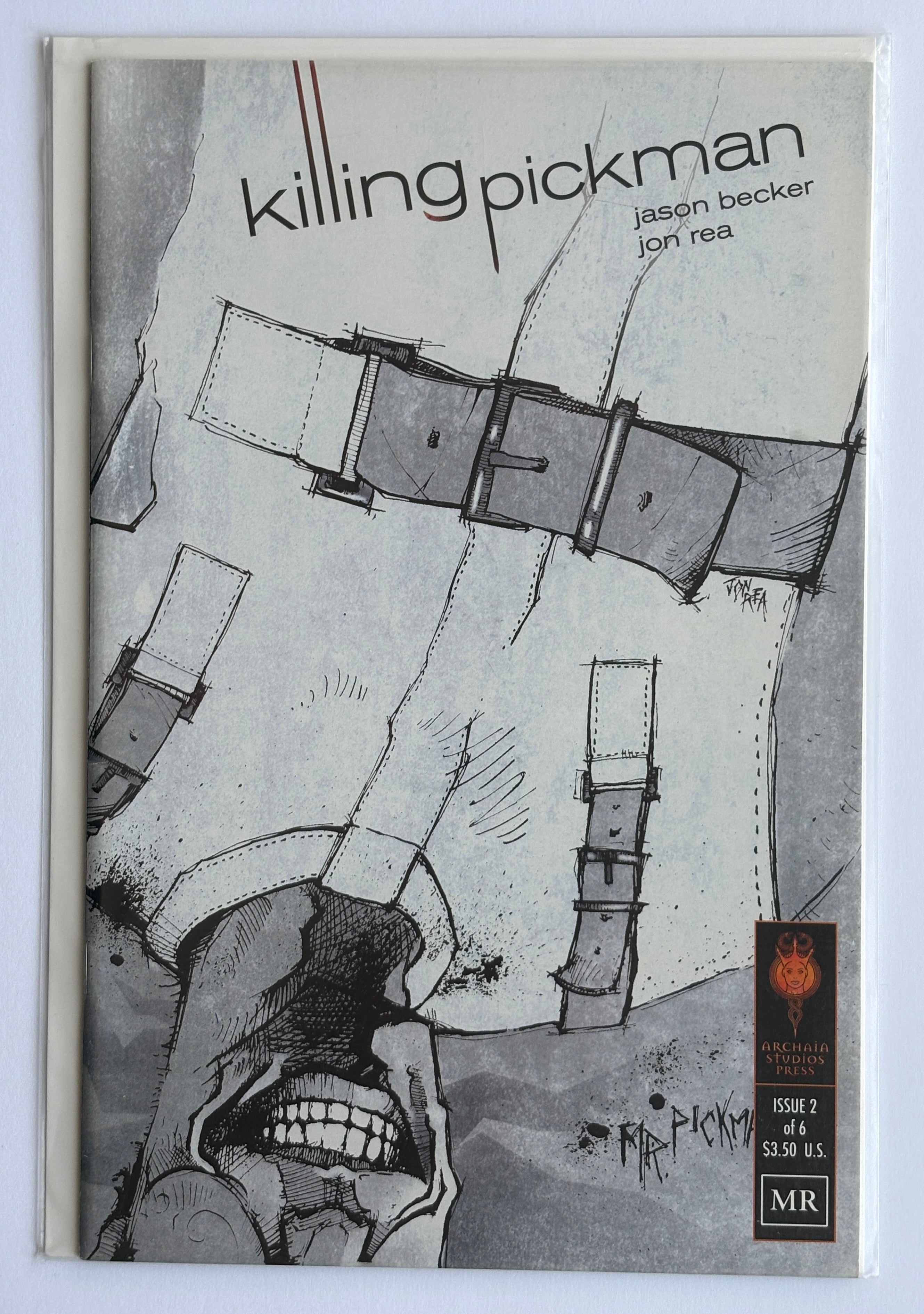 Killing Pickman #2 (2 of 6) 1st Print Archaia Studio Press November 2007 VF 8.0