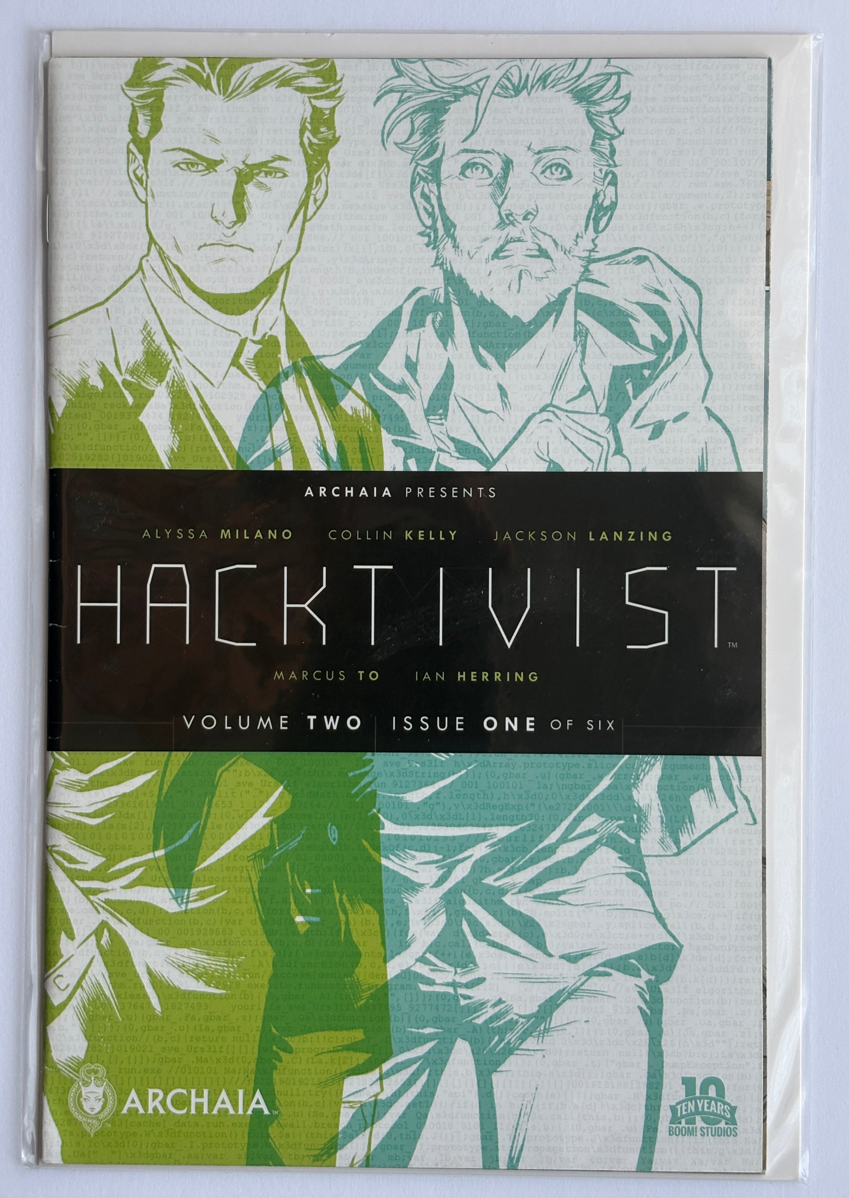 Hacktivist Vol: 2 #1 - 1st Printing - Archaia July 2015 VF- 7.5