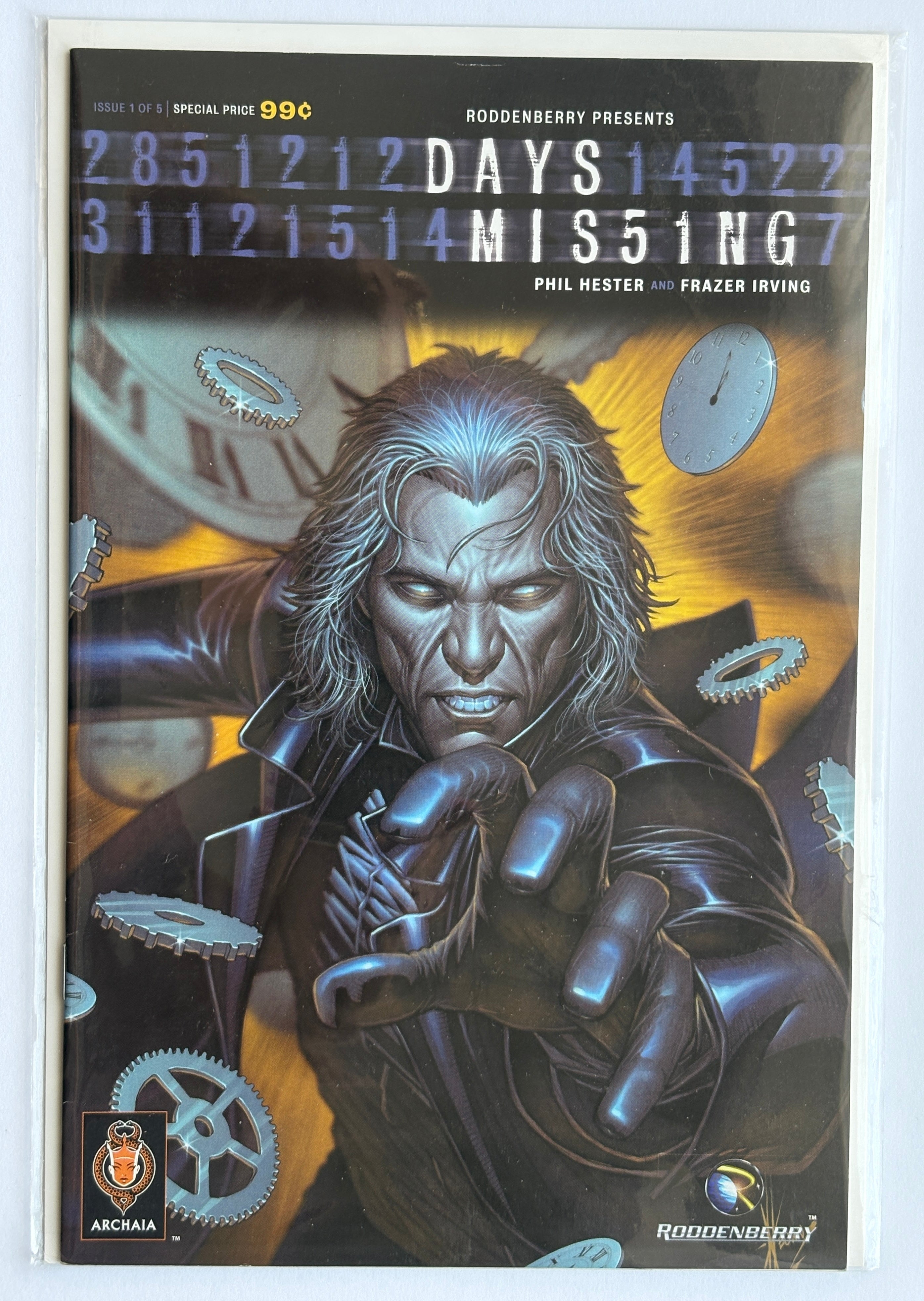 Days Missing #1 - 1st Printing - Archaia - August 2009 VF 8.0