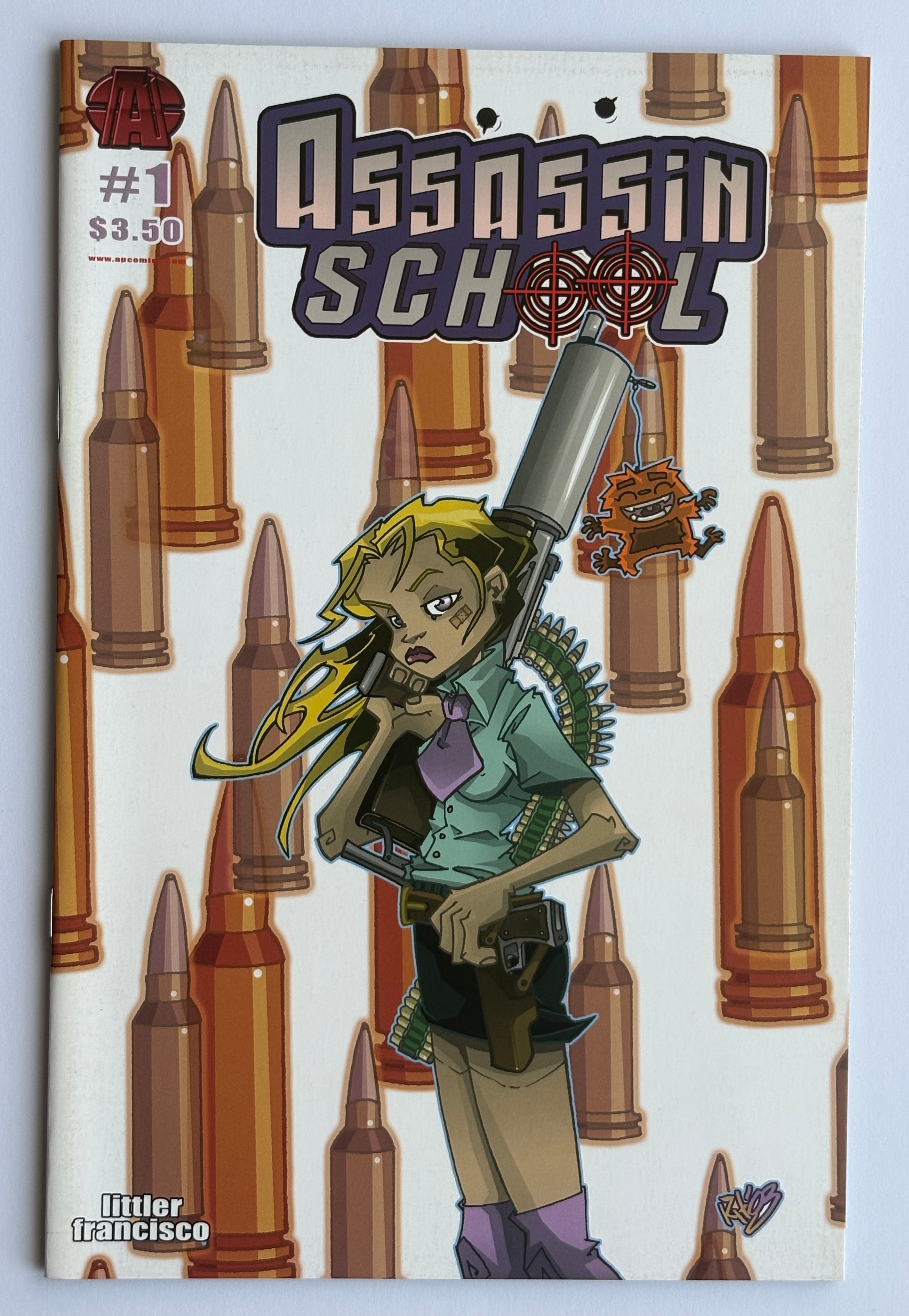 Assassin School #1 - 1st Printing Cover C APC Comics July 2003 NM- 9.2