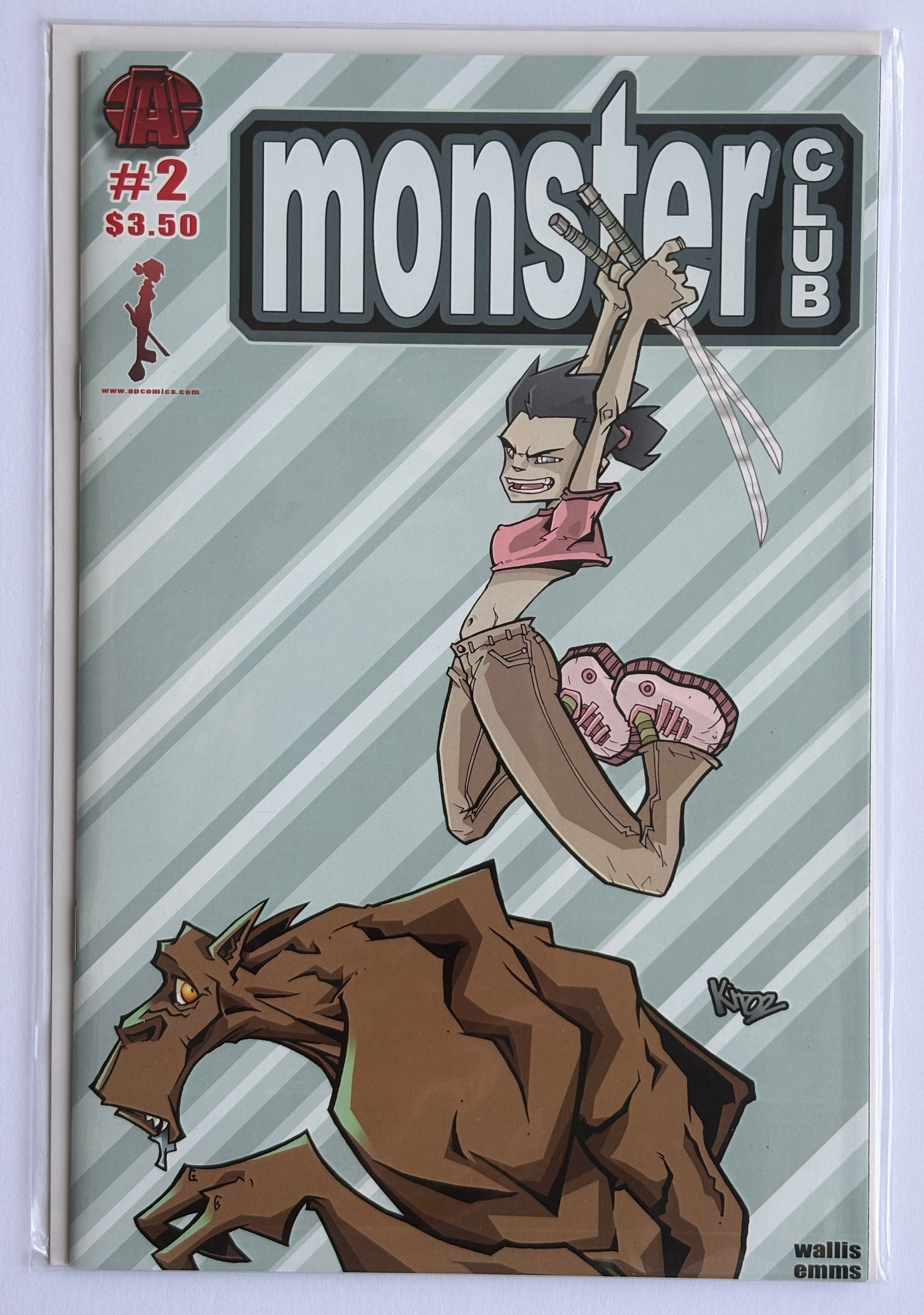 Monster Club #2 - 1st Printing APC Comics January 2003 NM- 9.2