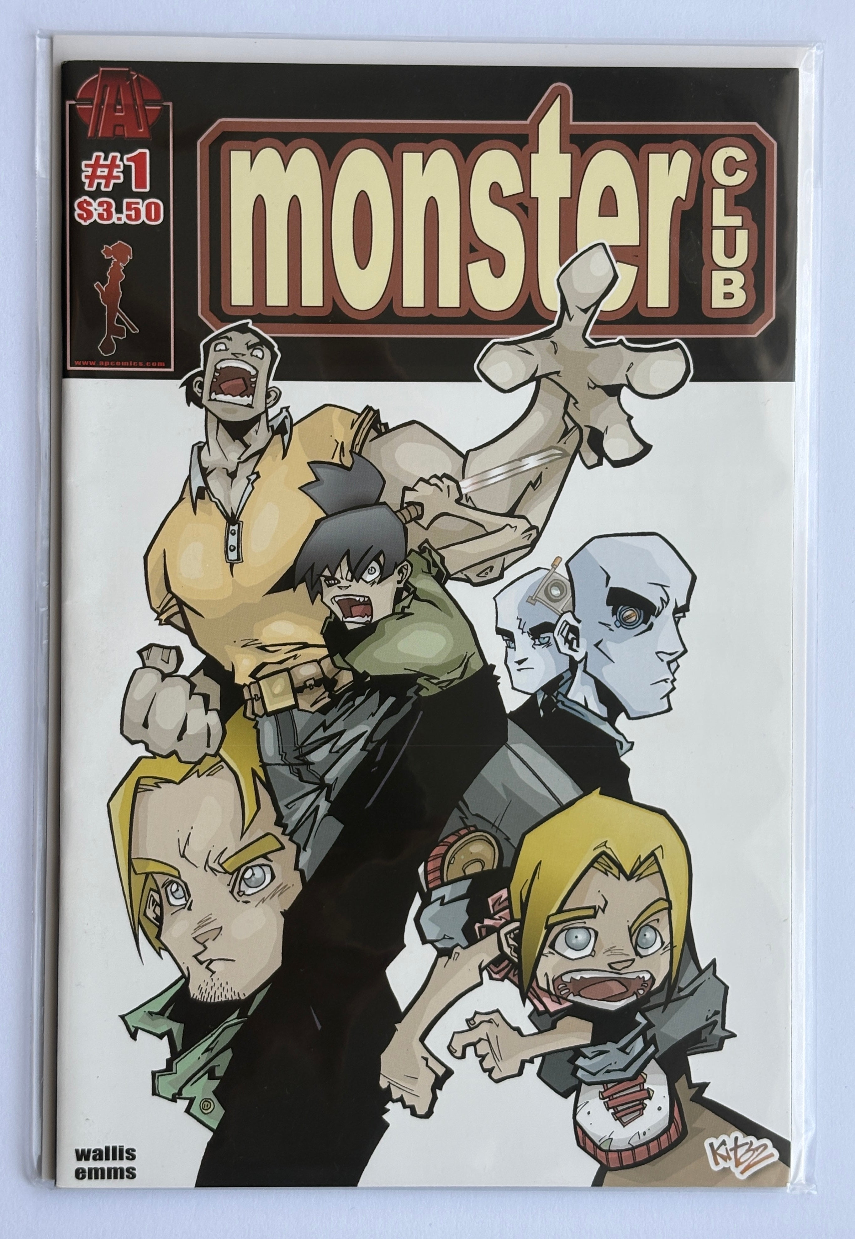 Monster Club #1 - 1st Printing APC Comics December 2002 VF 8.0