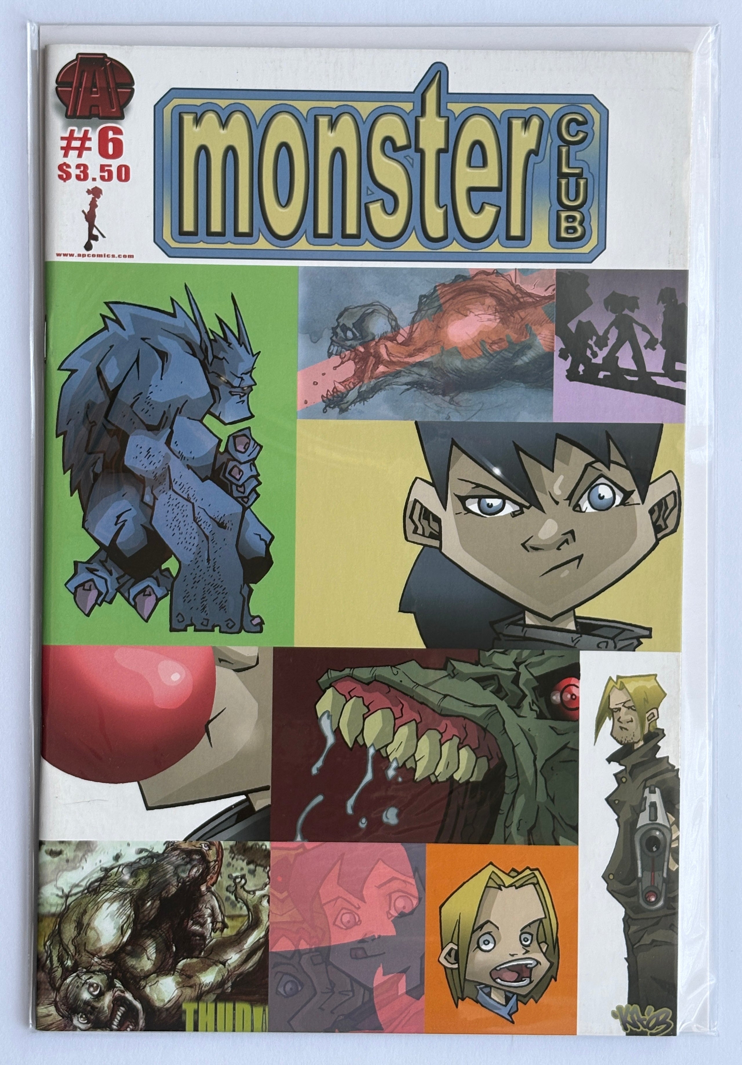 Monster Club #6 - 1st Printing Cover A APC Comics April 2003 VF+ 8.5