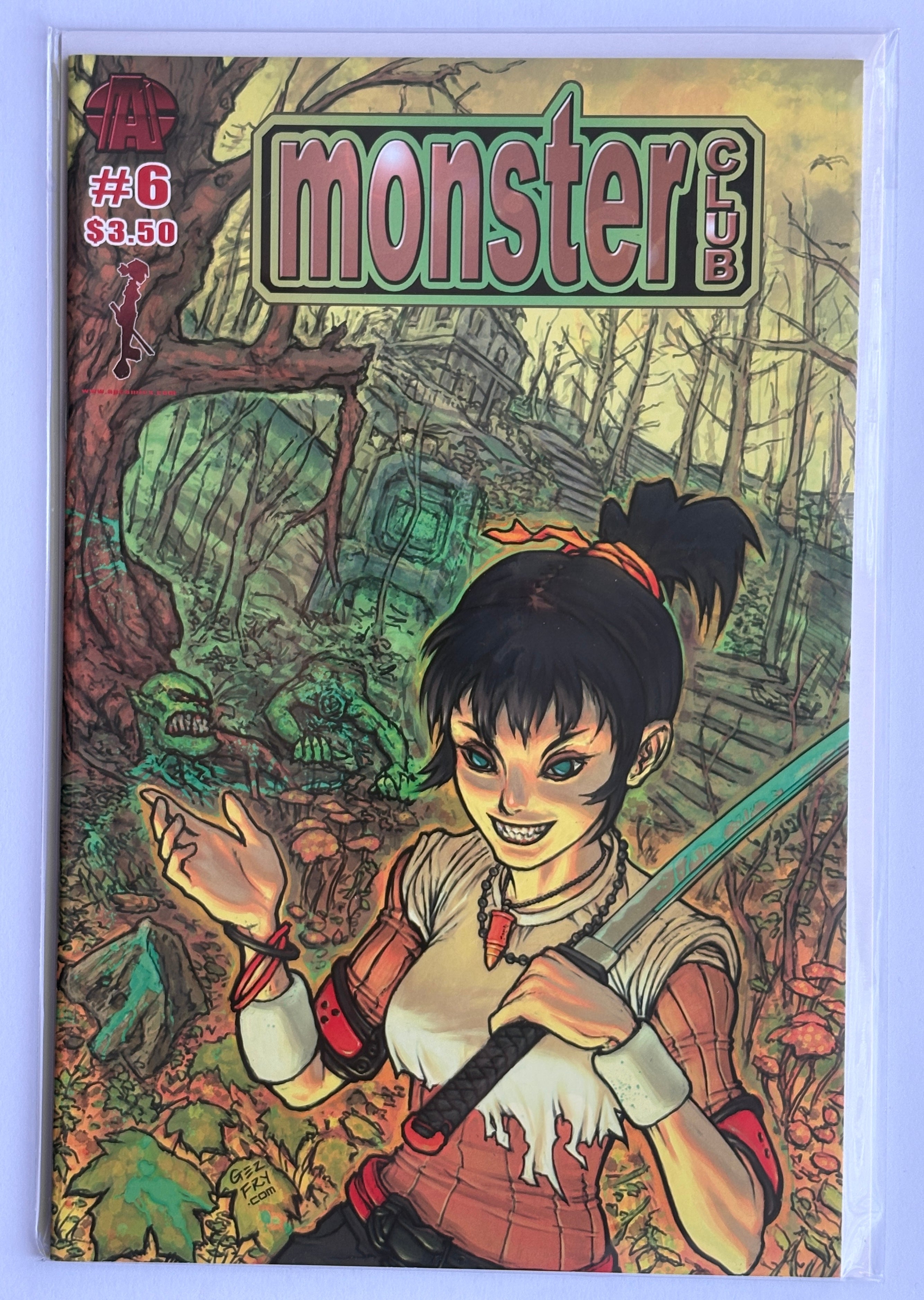 Monster Club #6 - 1st Printing Cover B APC Comics April 2003 NM- 9.2