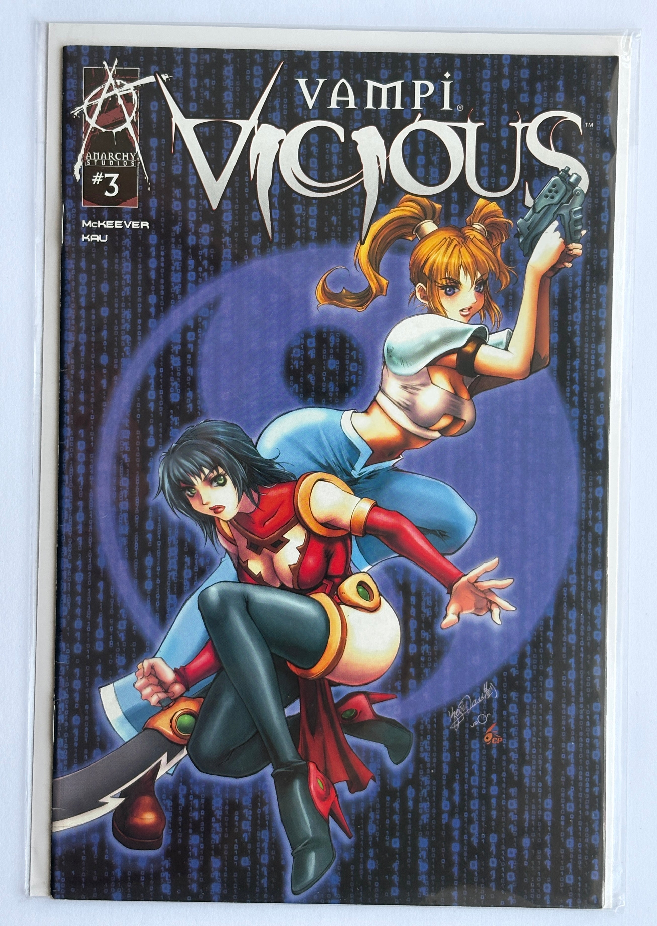 Vampi Vicious #3 - 1st Printing Anarchy Studios November 2003 F/VF 7.0