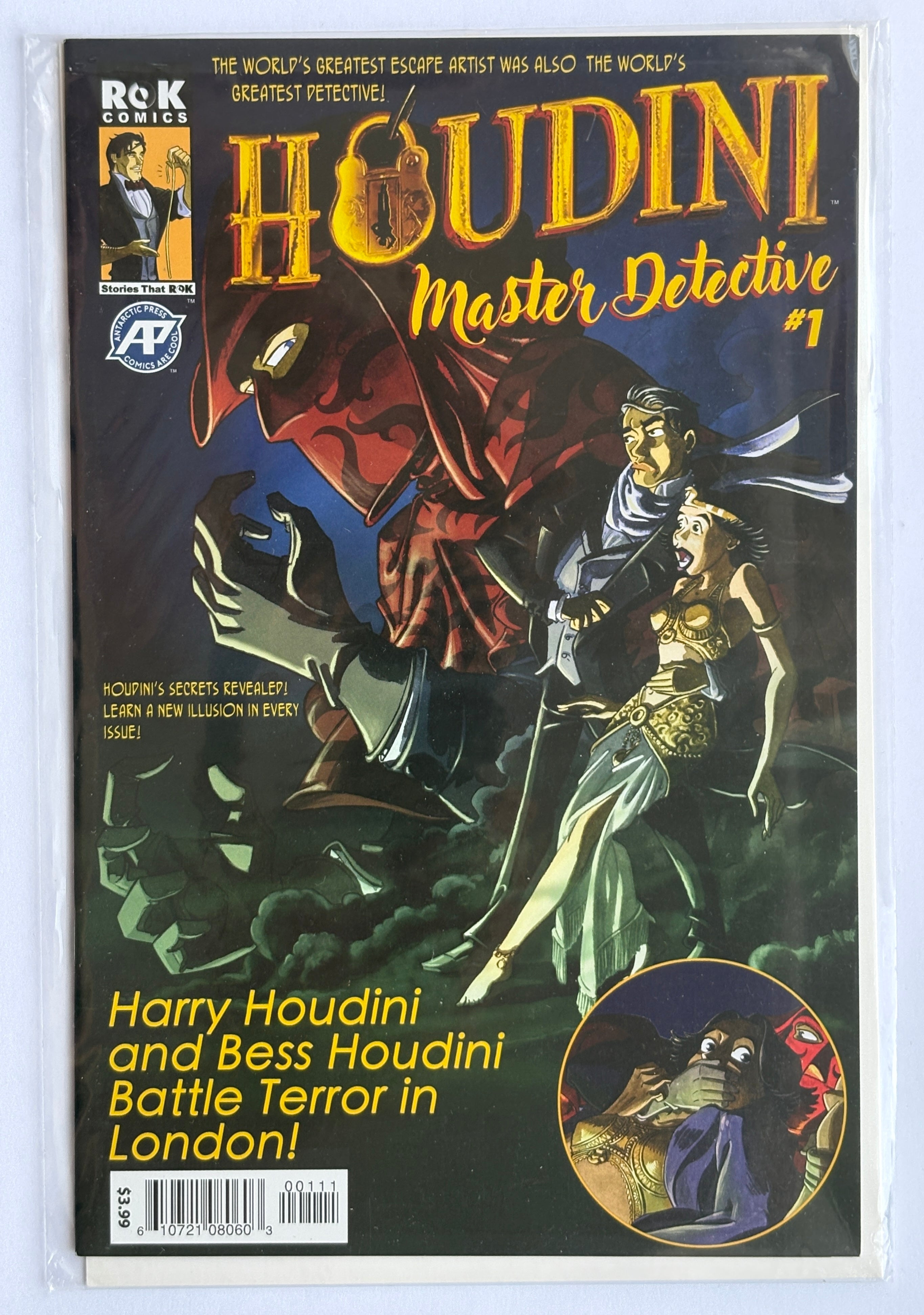 Houdini Master Detective #1 - Once Shot - ROK Comics - February 2019 VF 8.0