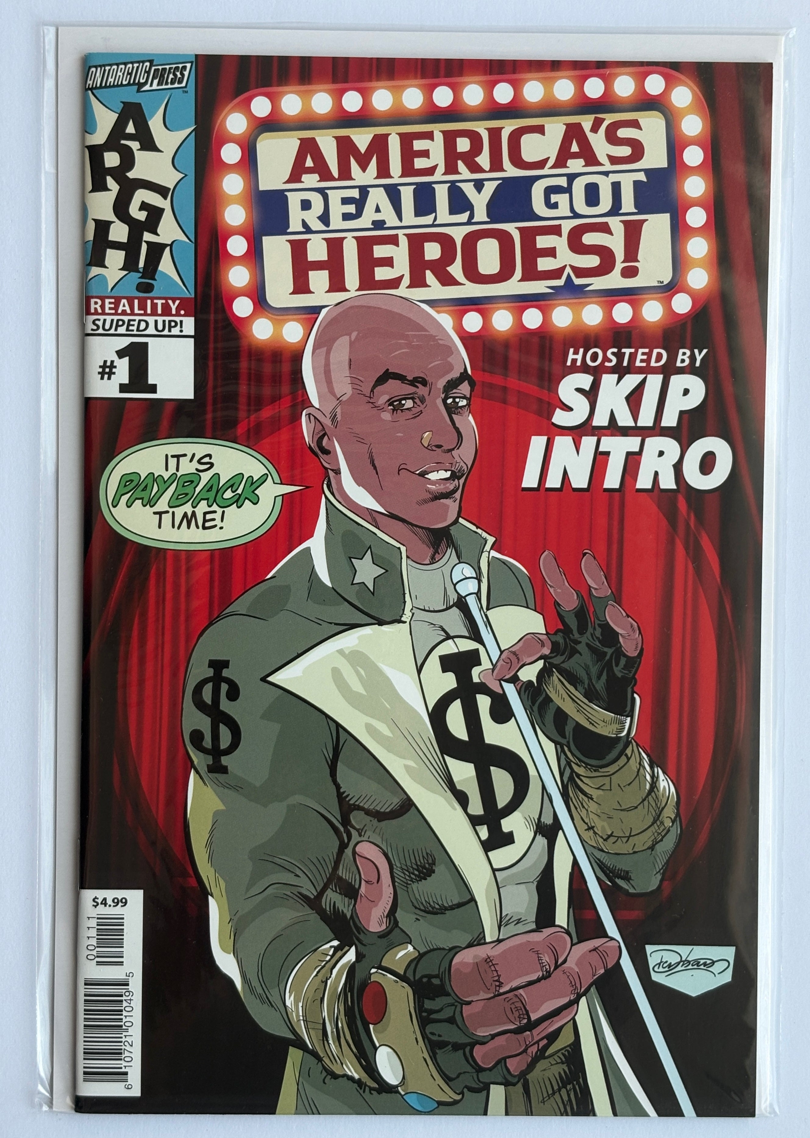 Argh! America's Really Got Heroes #1 - Antarctic Press July 2022 VF/NM 9.0